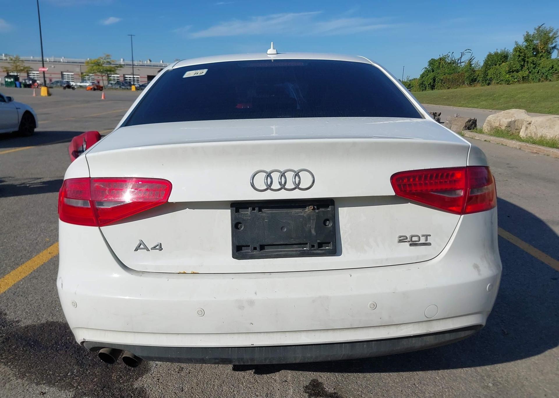 2013 AUDI A4 2.0T