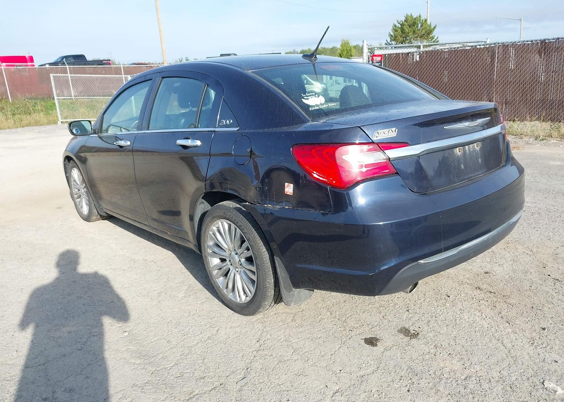 2012 CHRYSLER 200 LIMITED