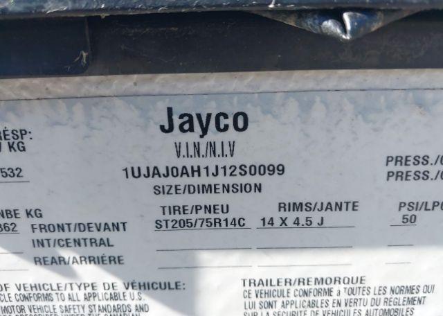 2018 JAYCO TENTE-ROULOTTE