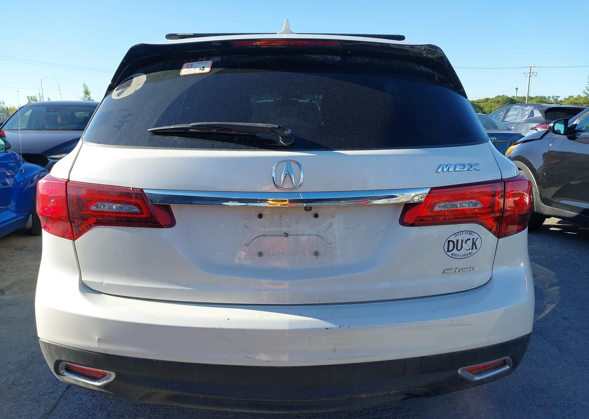 2016 ACURA MDX TECHNOLOGY