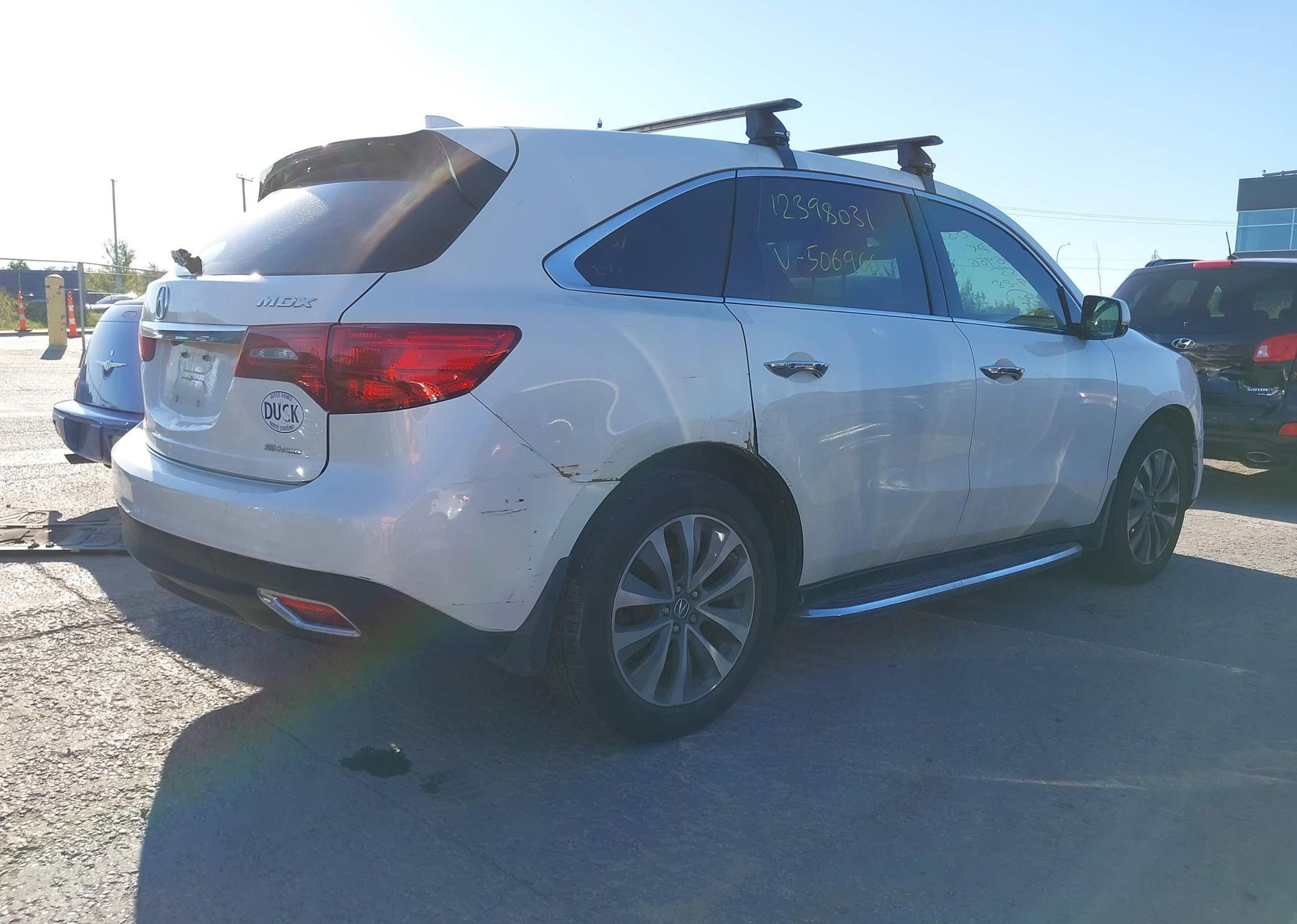 2016 ACURA MDX TECHNOLOGY