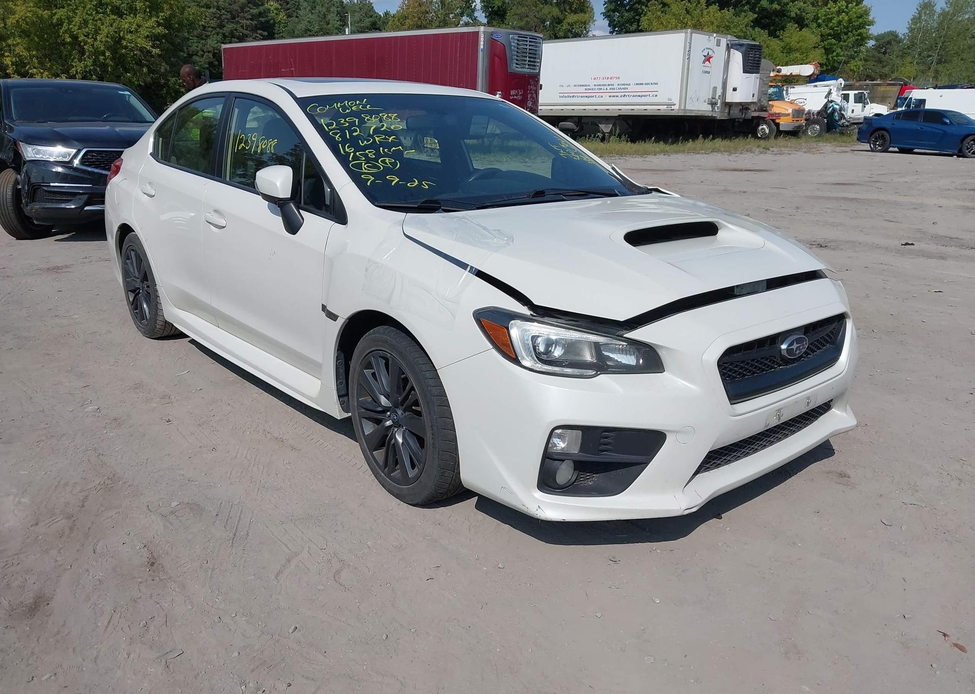 2016 SUBARU WRX LIMITED