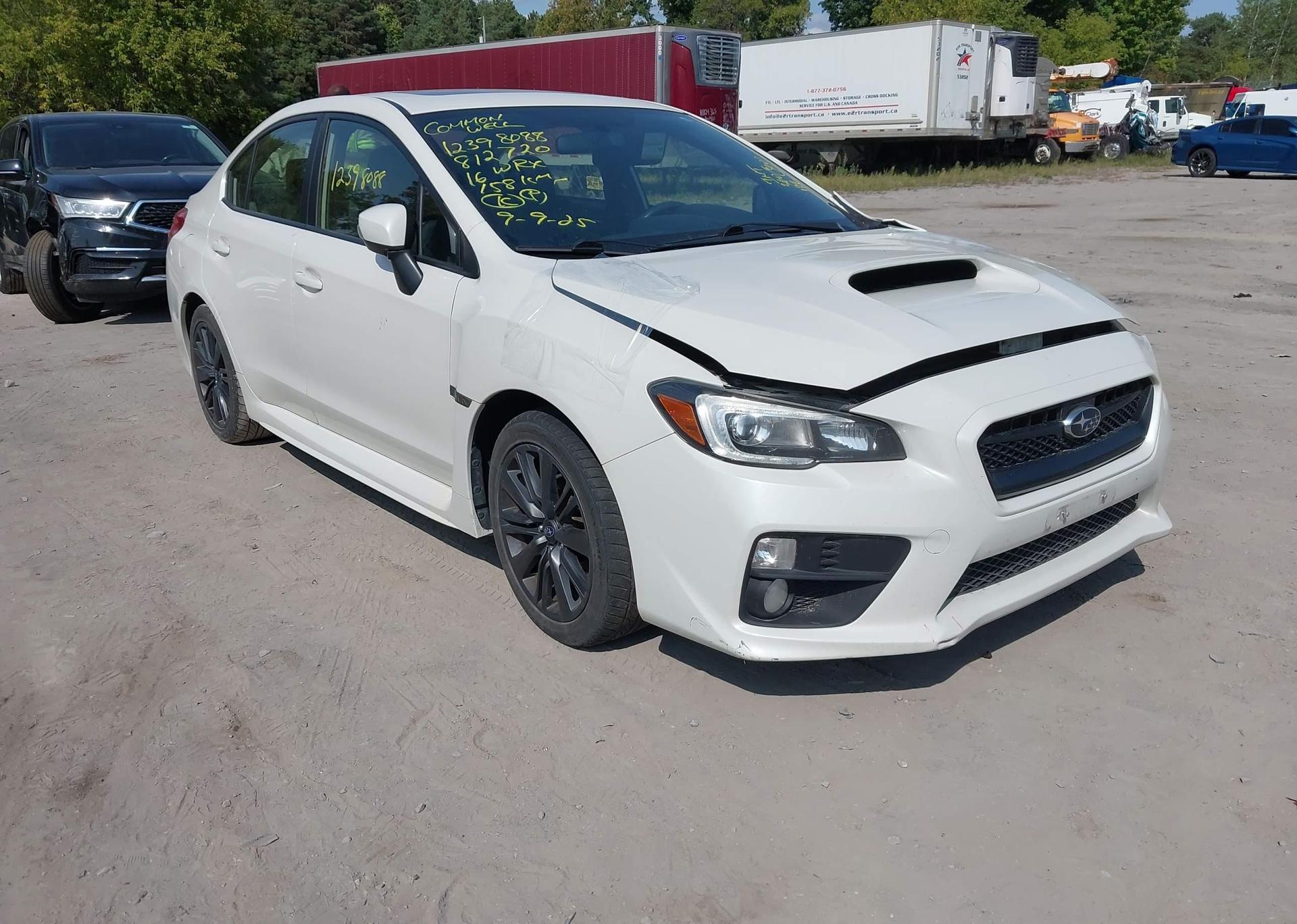 2016 SUBARU WRX LIMITED