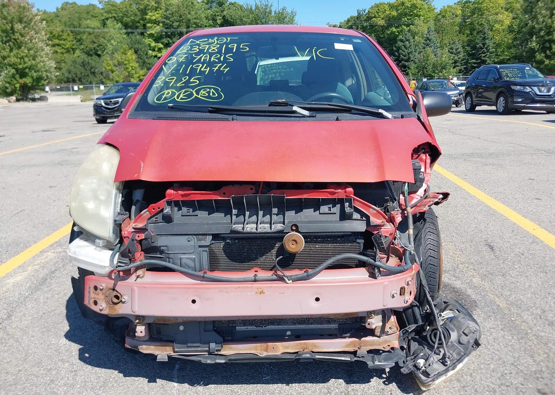 2007 TOYOTA YARIS