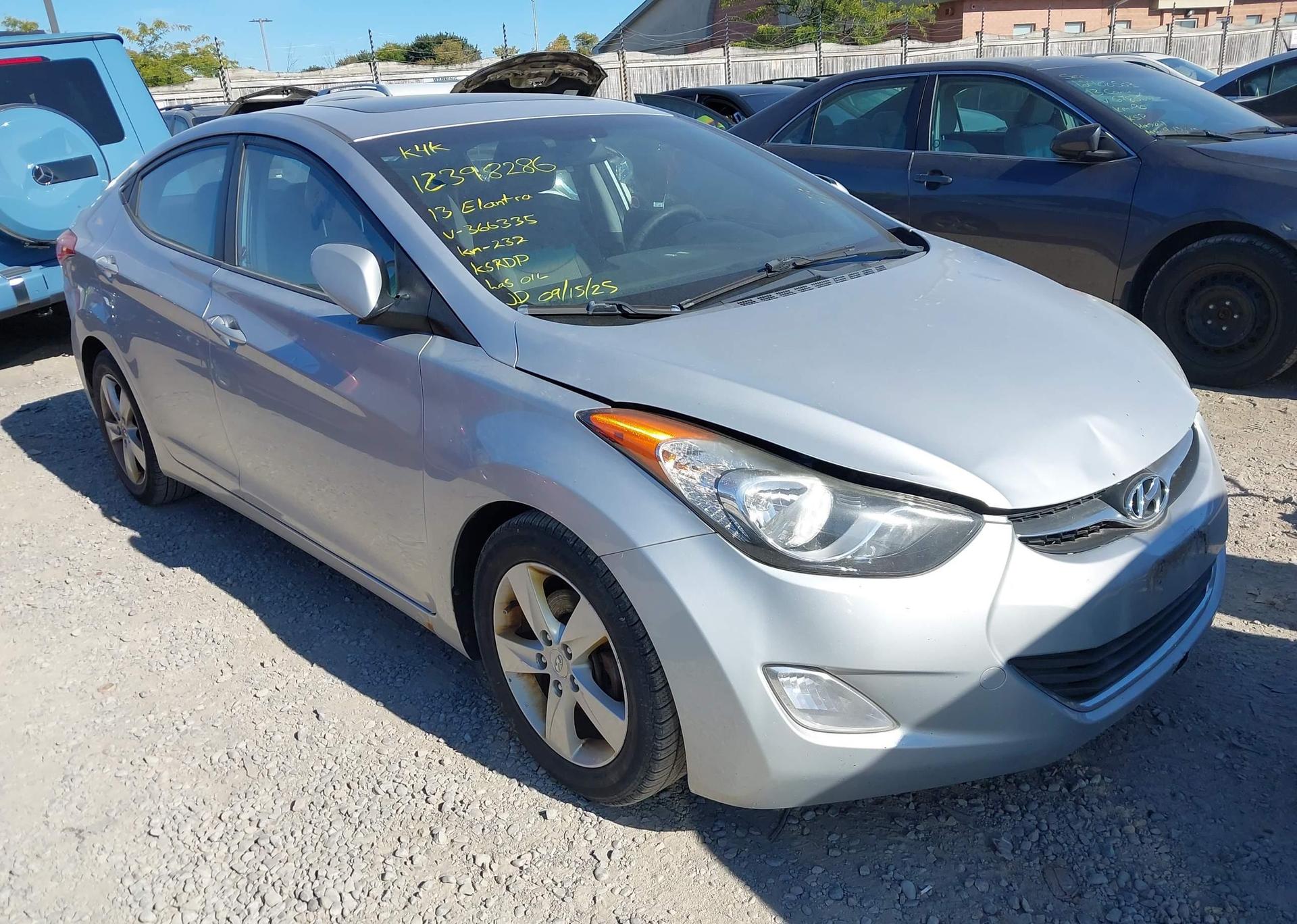 2013 HYUNDAI ELANTRA GLS
