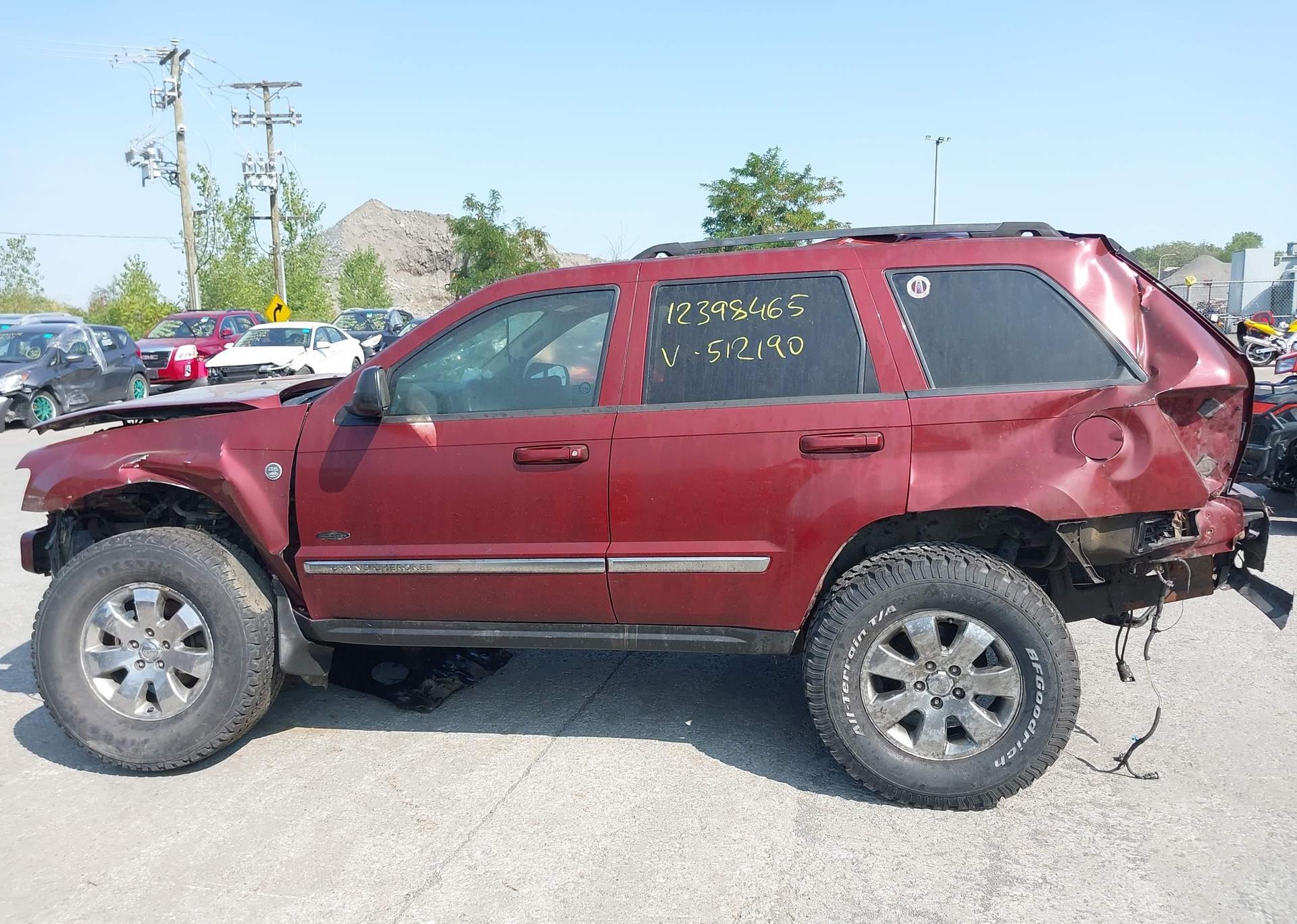 2008 JEEP GRAND CHEROKEE LAREDO