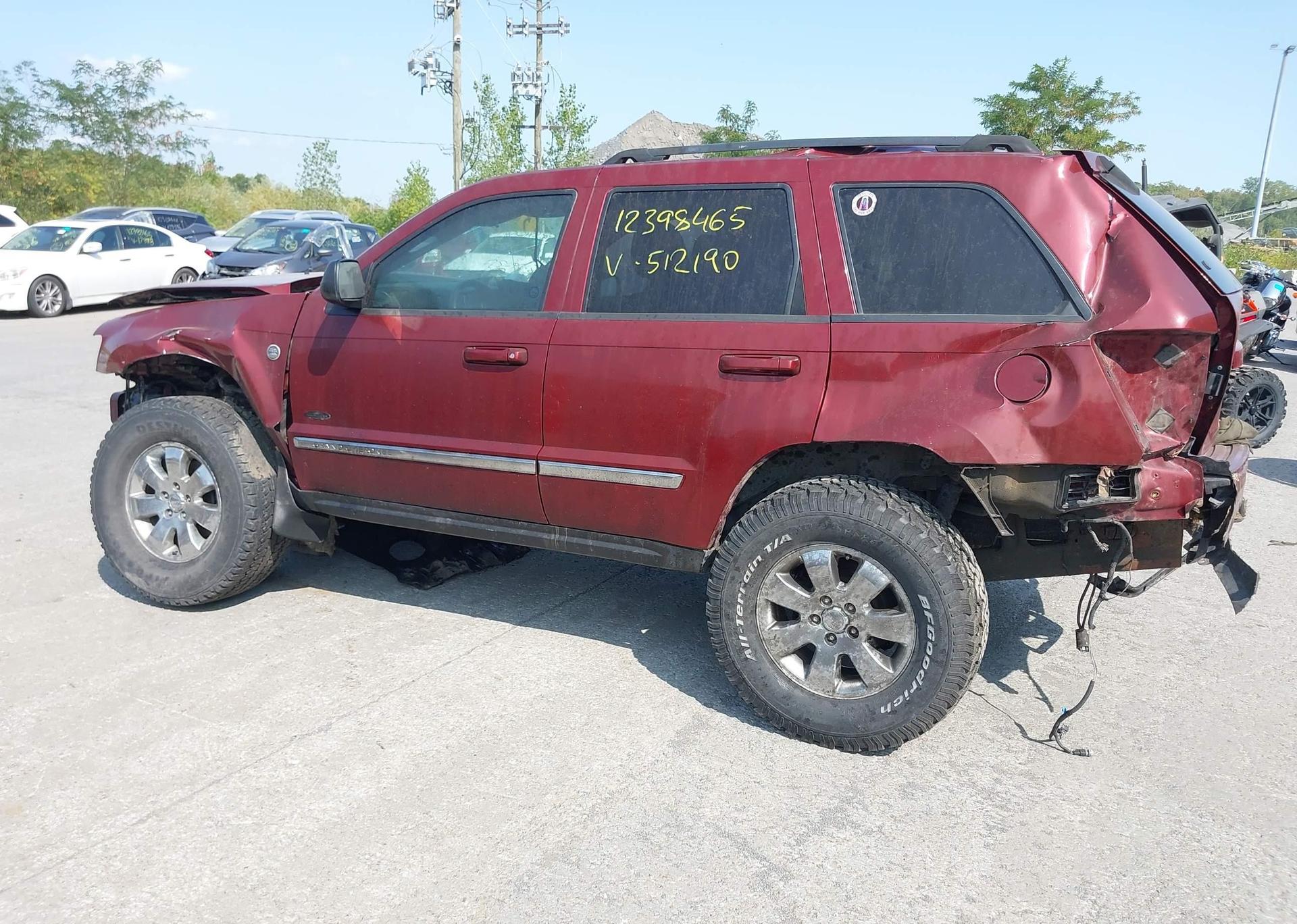 2008 JEEP GRAND CHEROKEE LAREDO