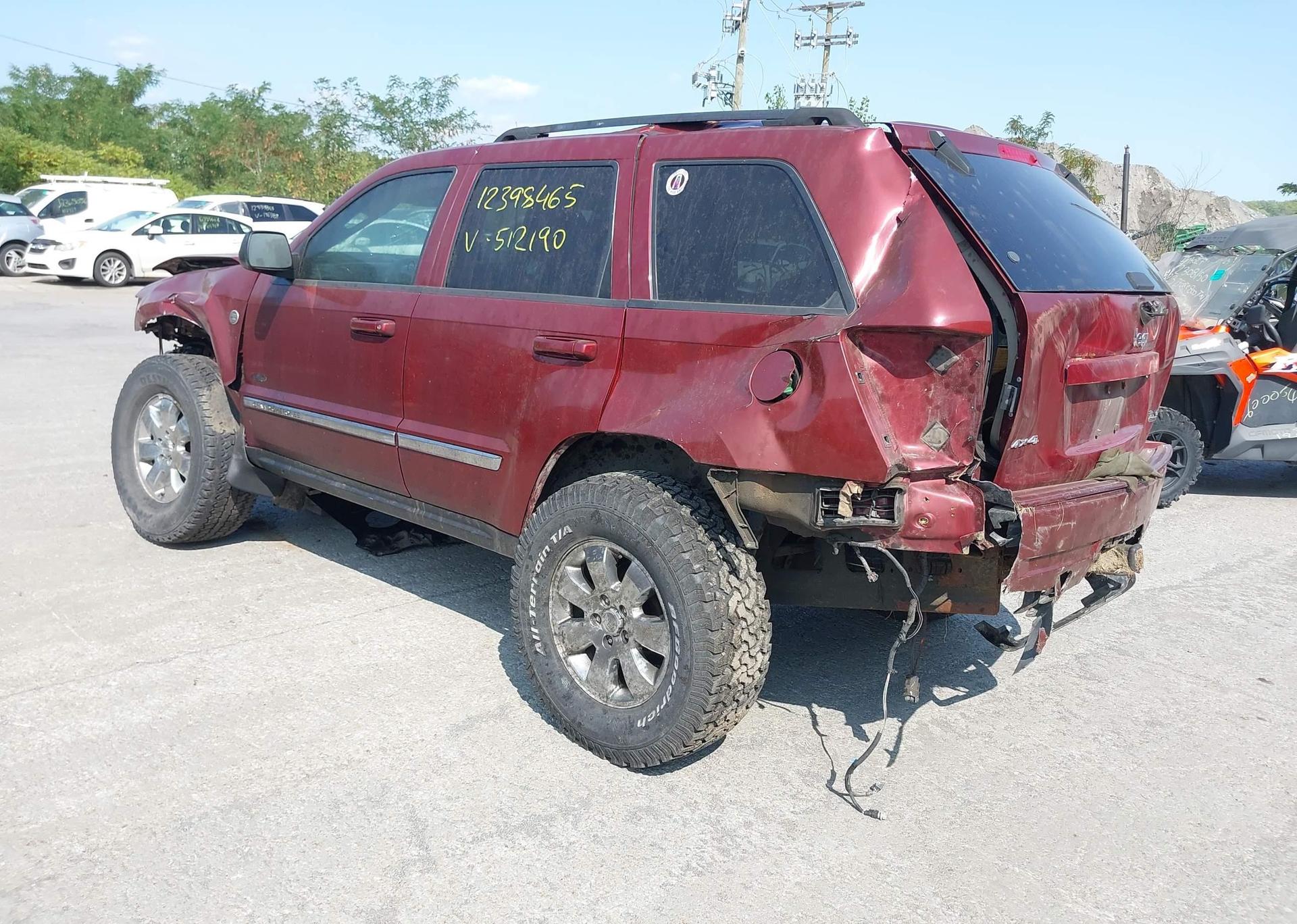 2008 JEEP GRAND CHEROKEE LAREDO