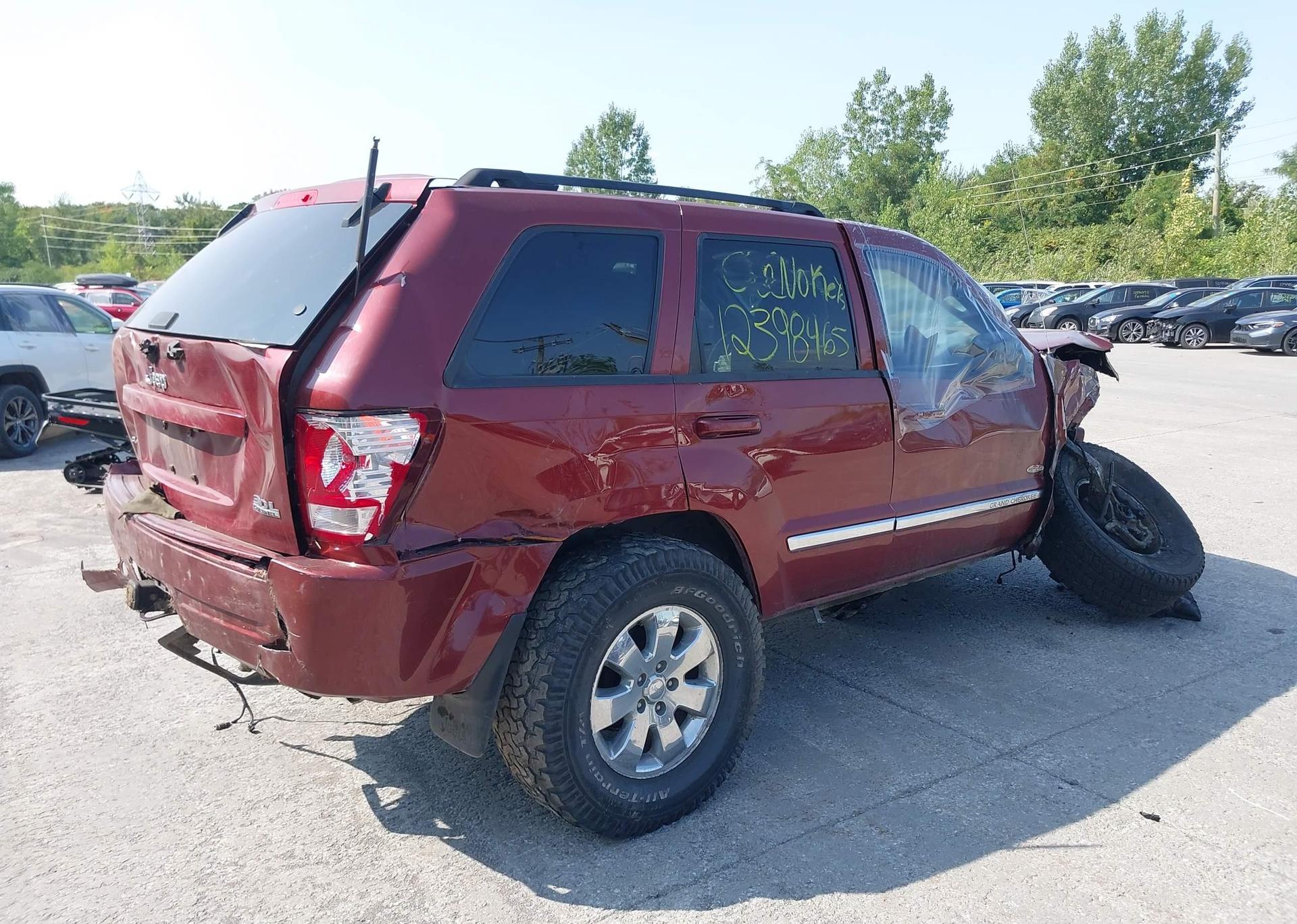 2008 JEEP GRAND CHEROKEE LAREDO