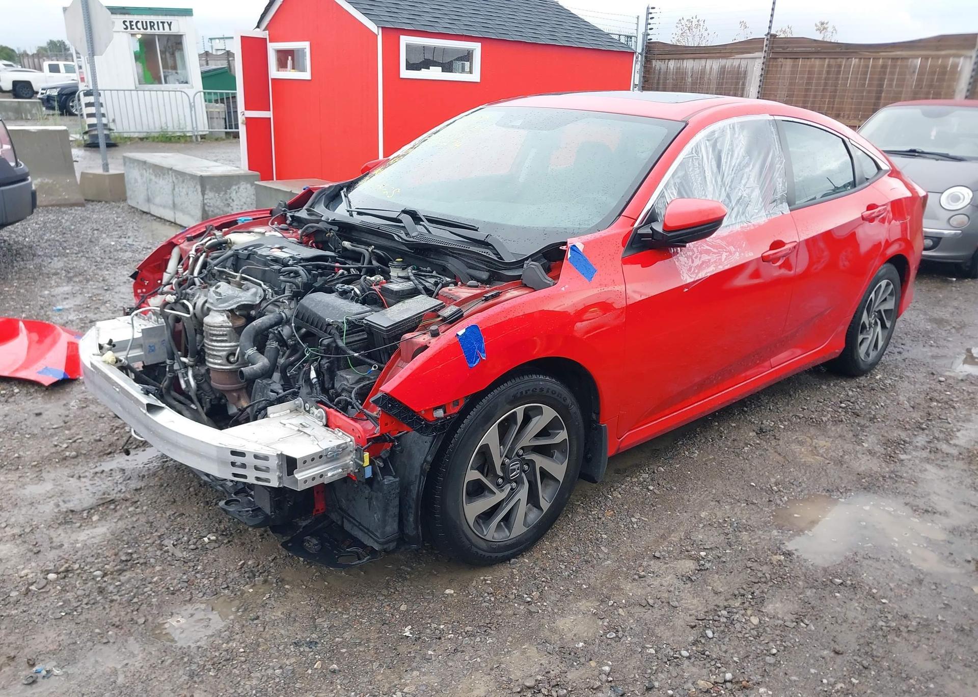 2017 HONDA CIVIC EX 4DR