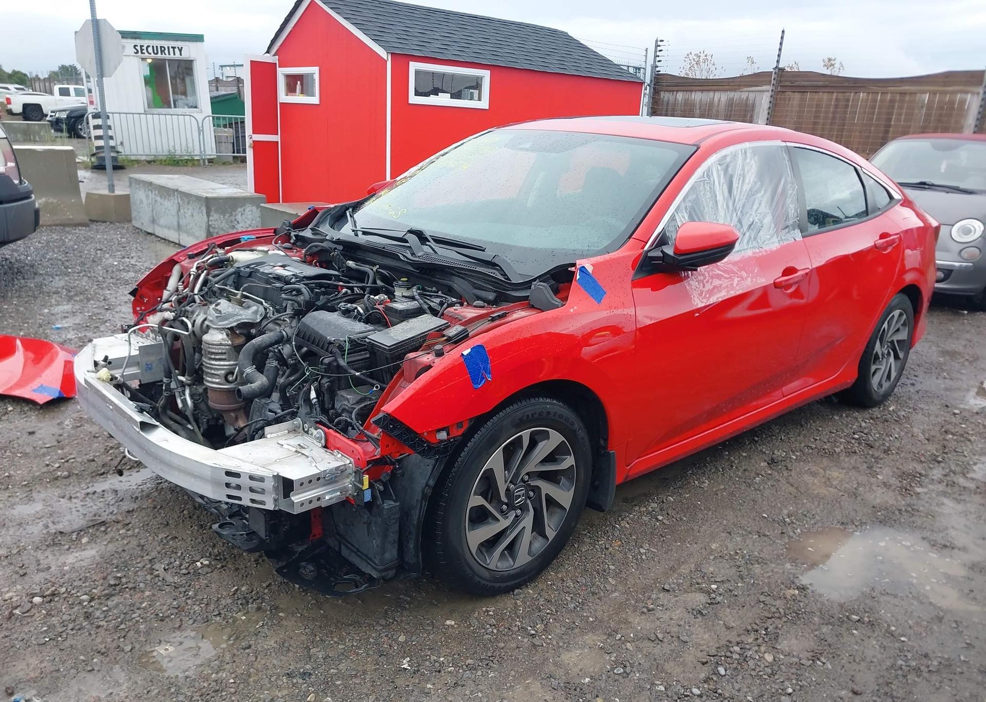 2017 HONDA CIVIC EX 4DR