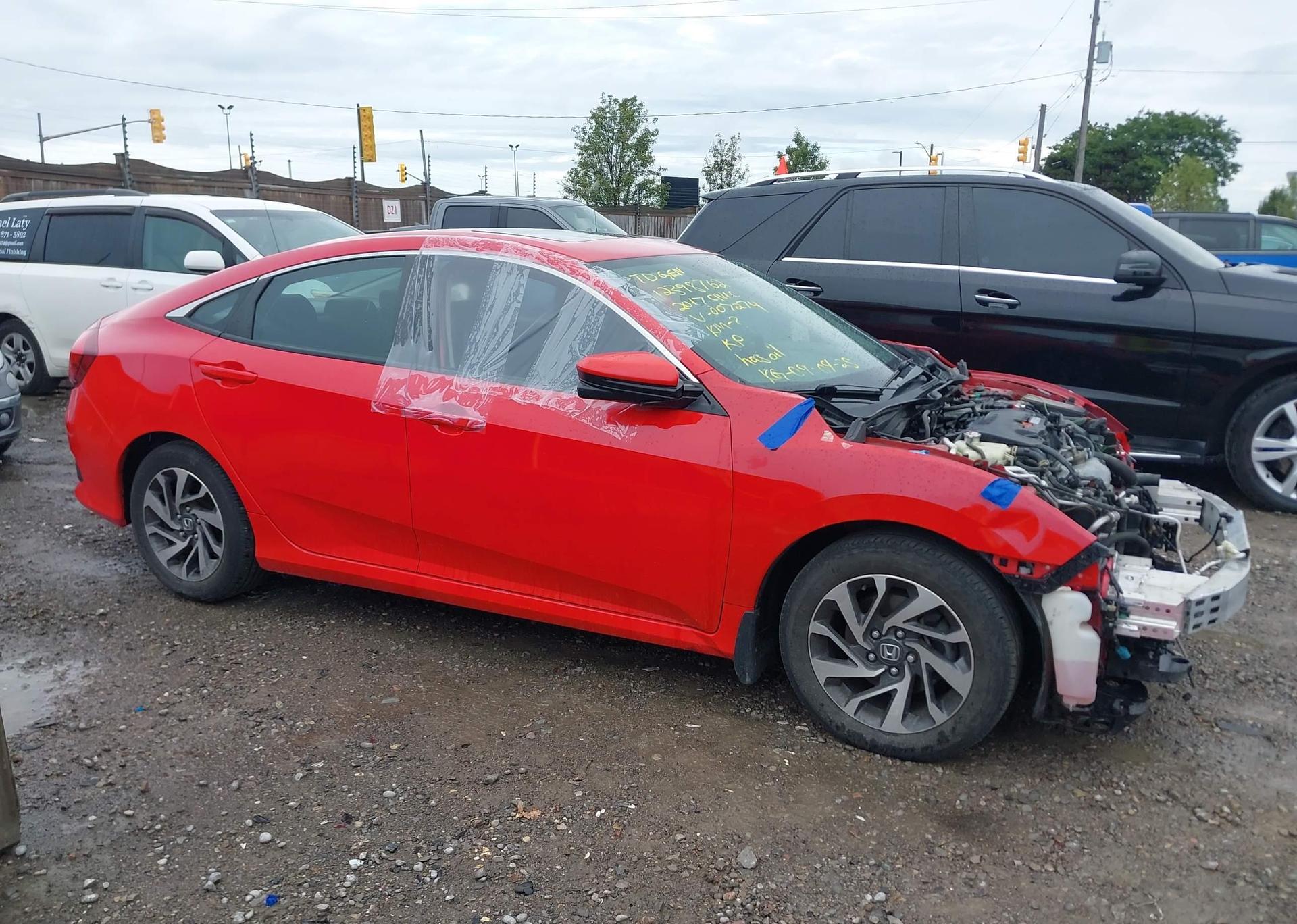2017 HONDA CIVIC EX 4DR