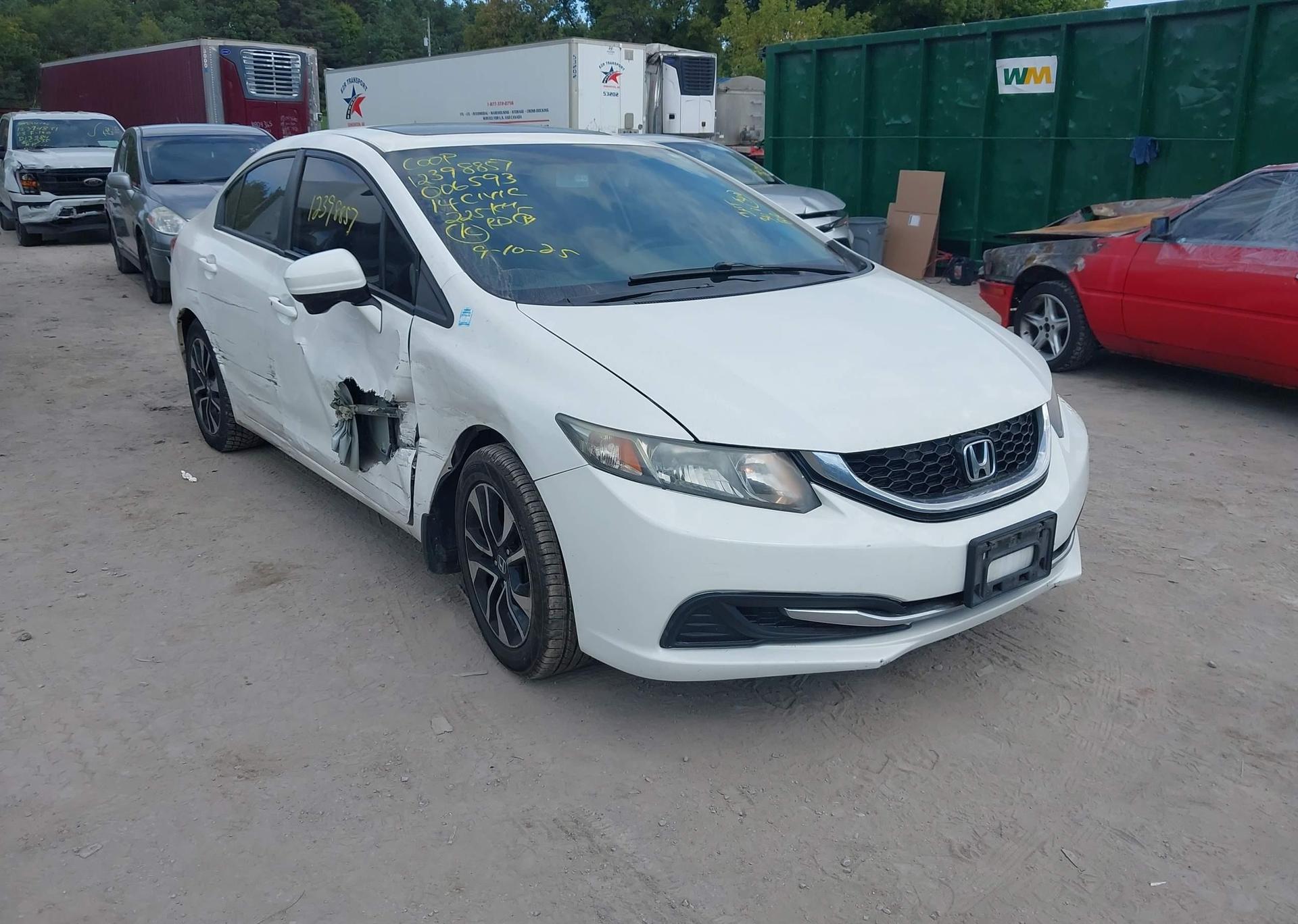 2014 HONDA CIVIC EX