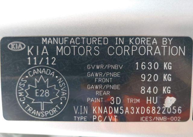 2013 KIA RIO EX