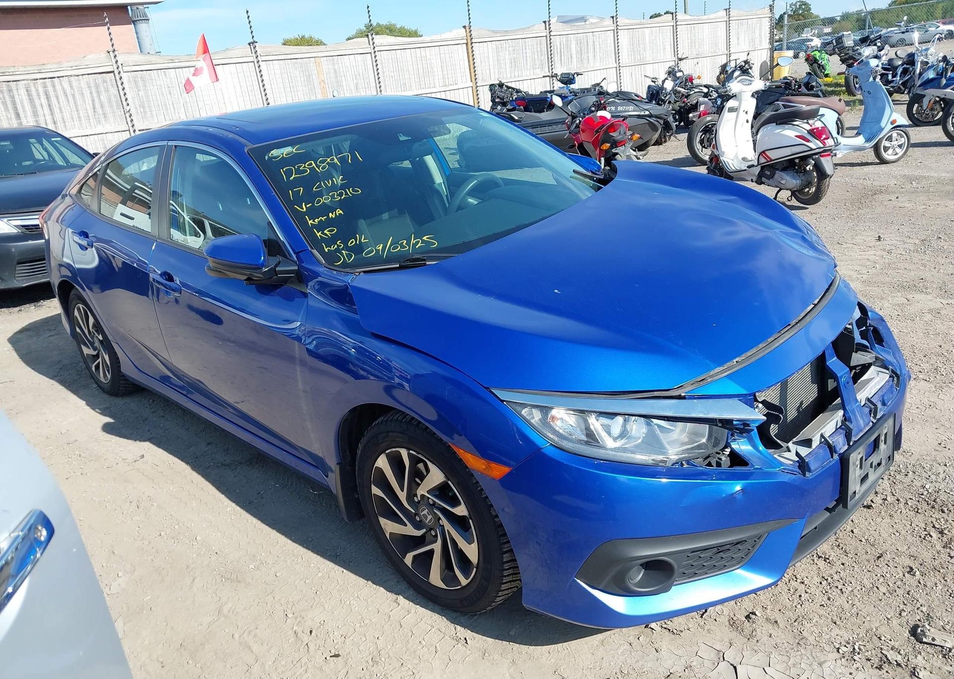 2017 HONDA CIVIC EX 4DR