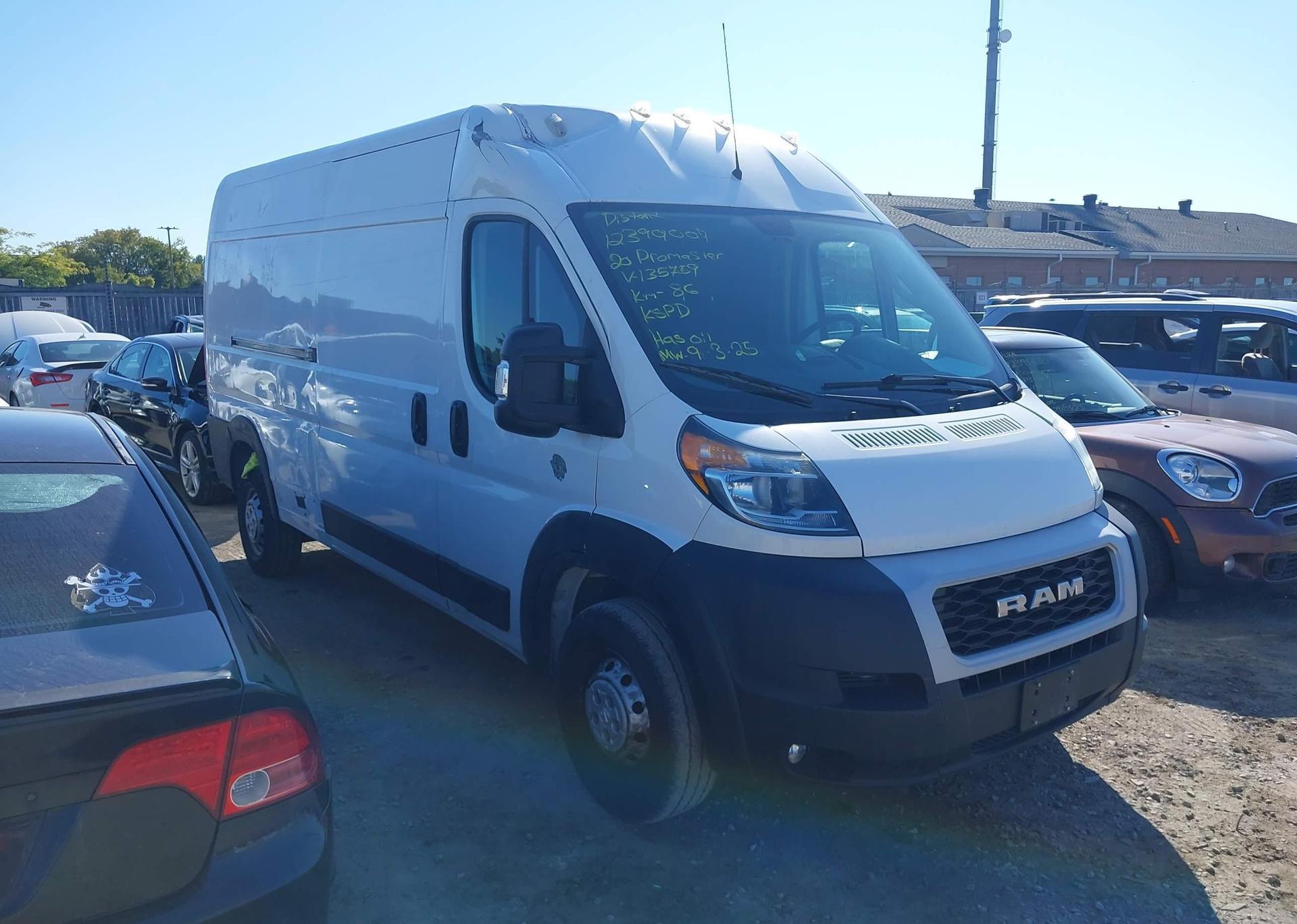 2020 RAM PROMASTER 2500 2500 HIGH