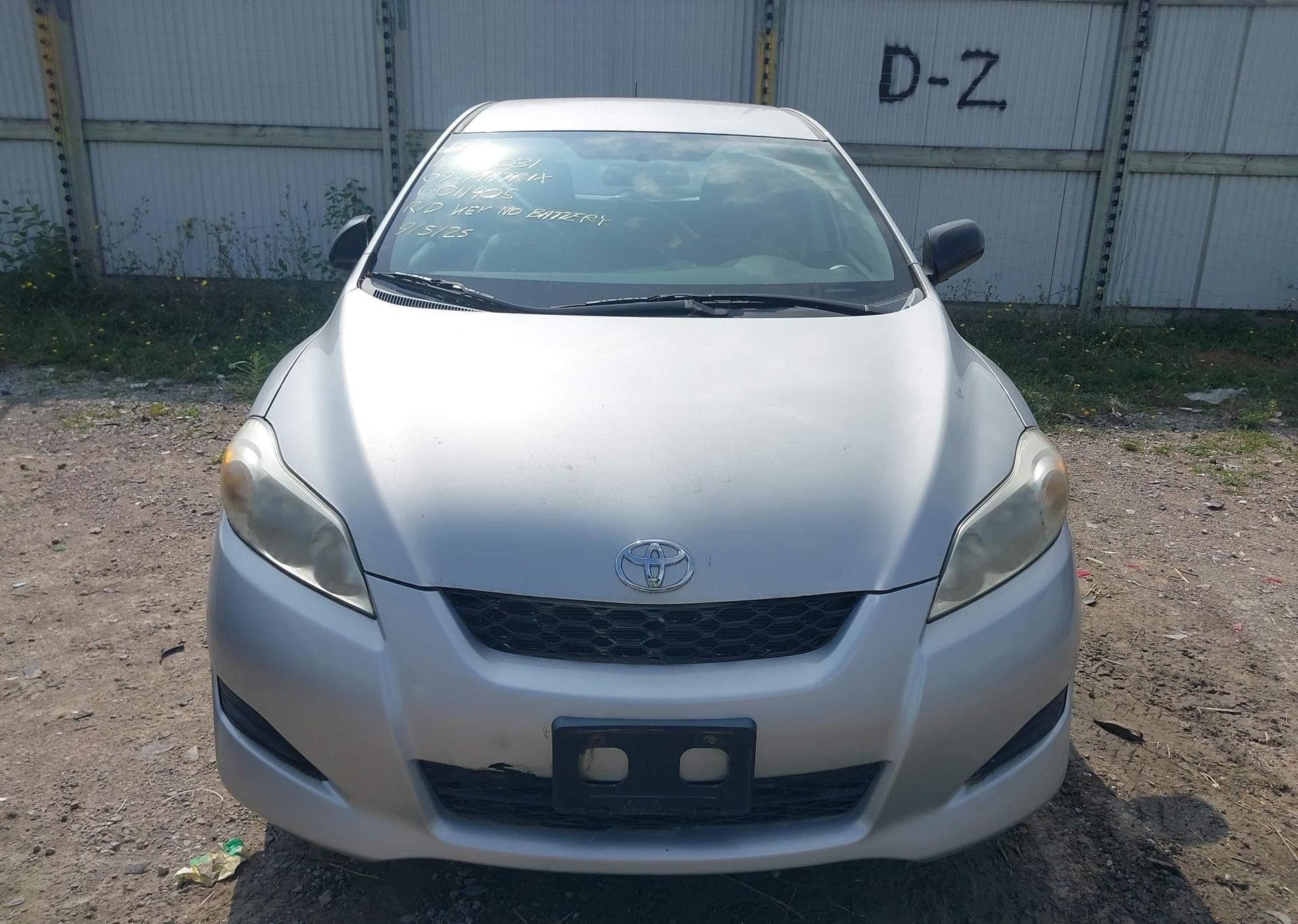 2009 TOYOTA COROLLA MATRIX