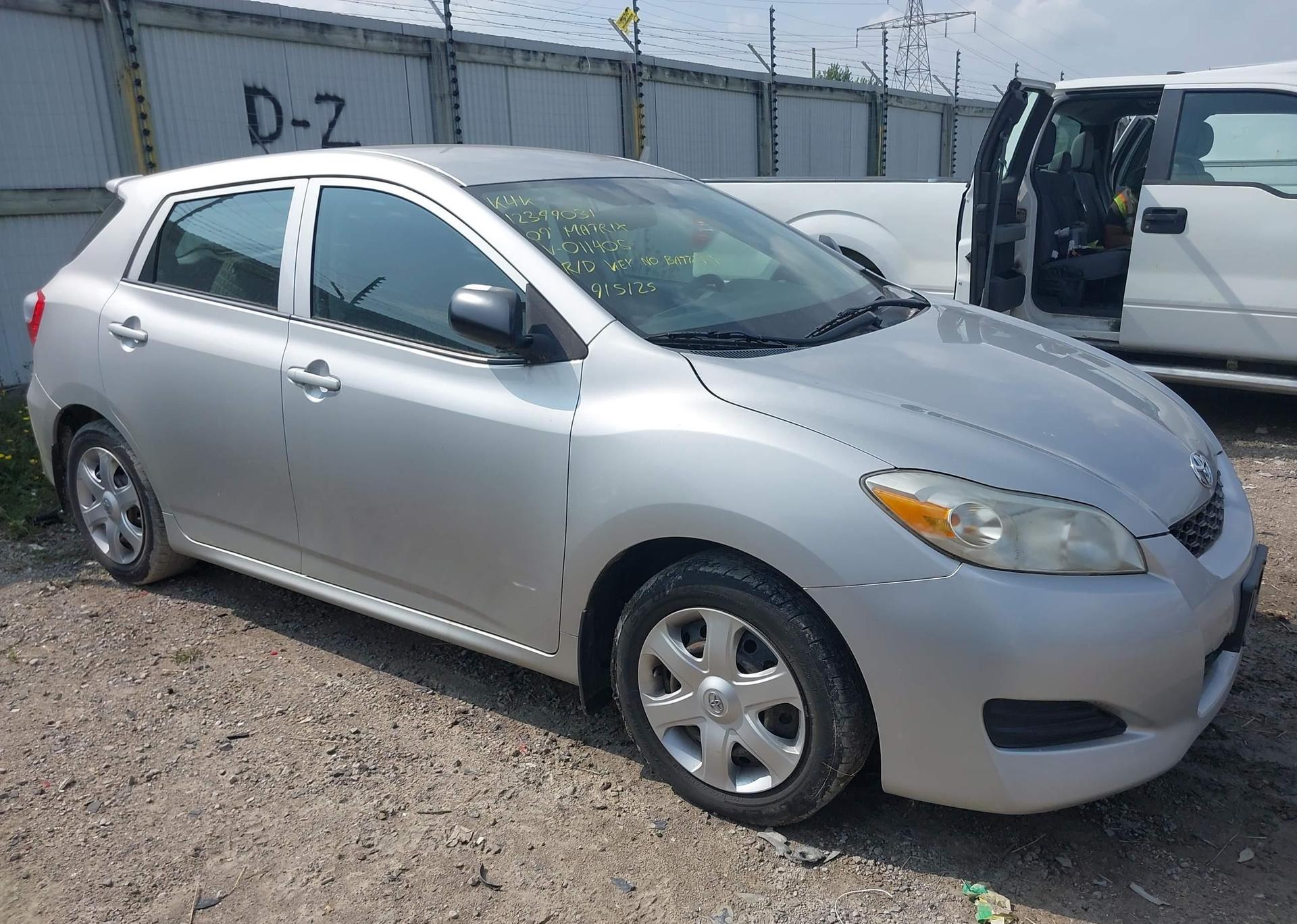 2009 TOYOTA COROLLA MATRIX
