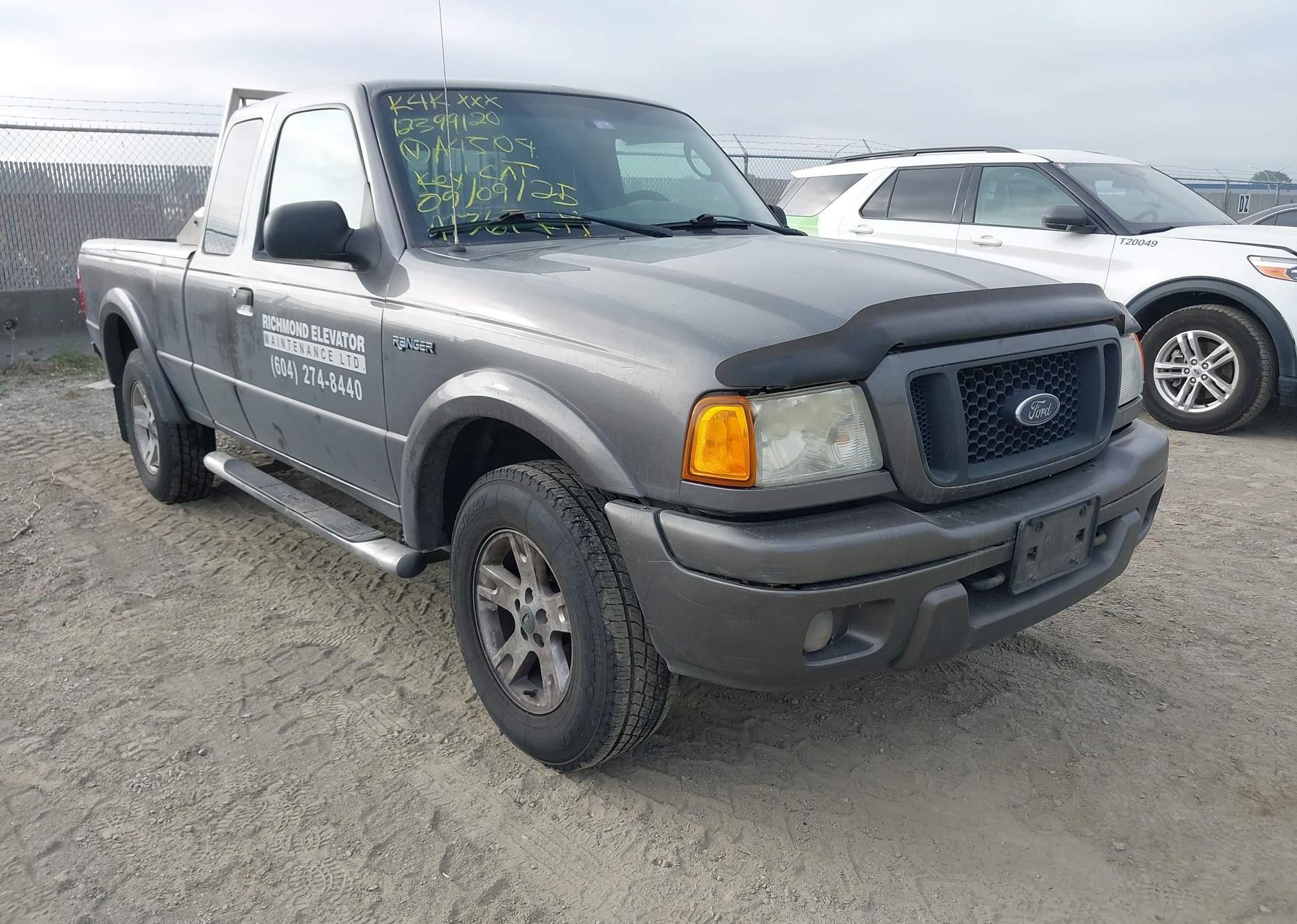 2004 FORD RANGER SUPER CAB