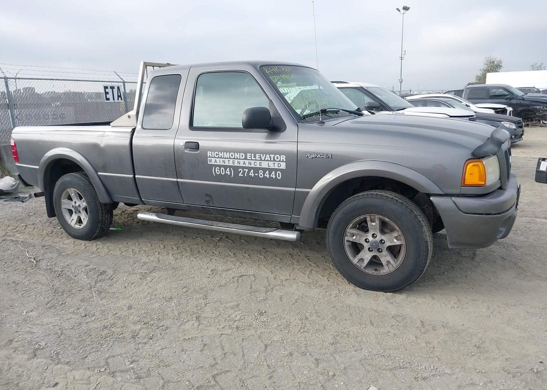 2004 FORD RANGER SUPER CAB