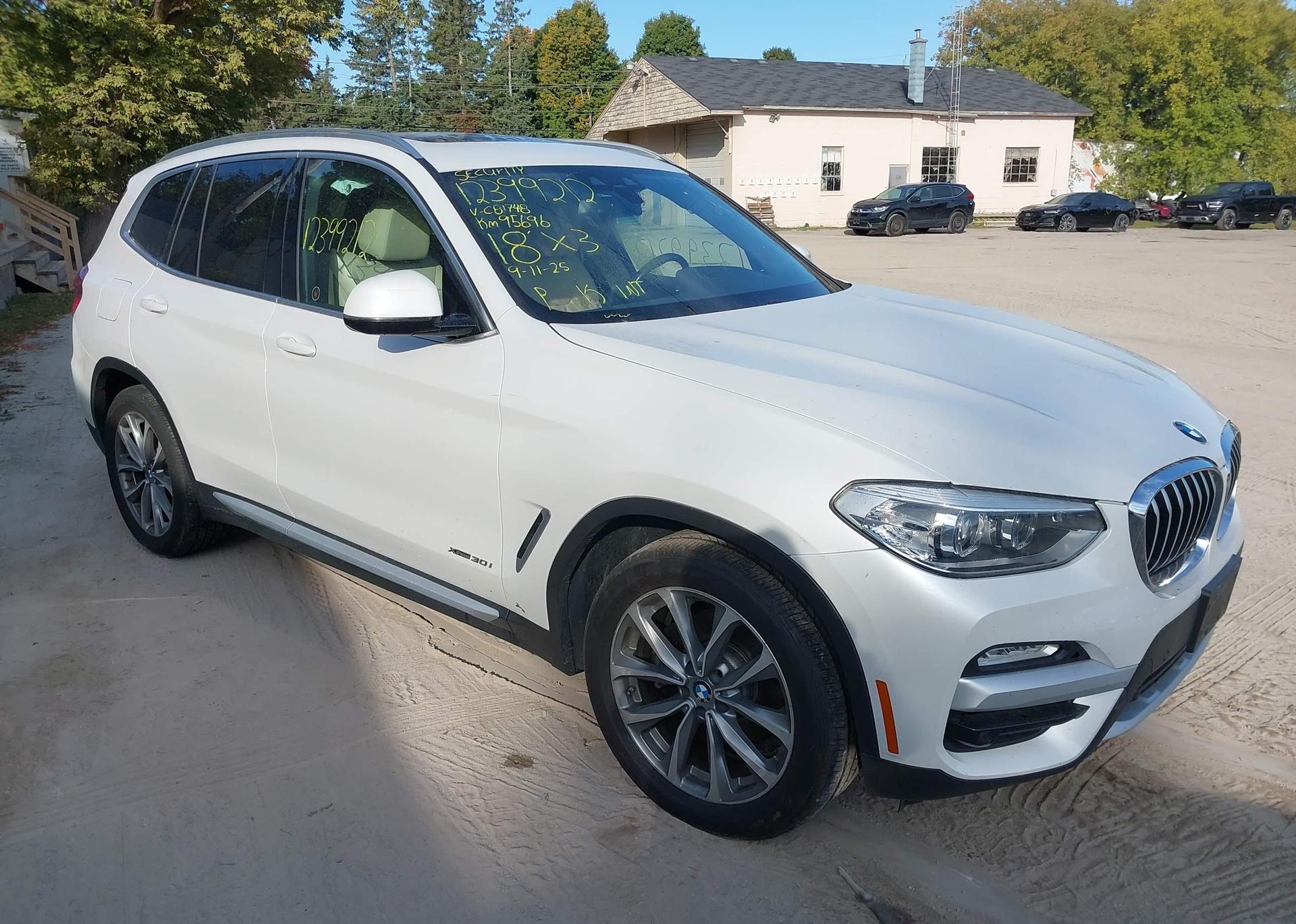 2018 BMW X3 XDRIVE30I