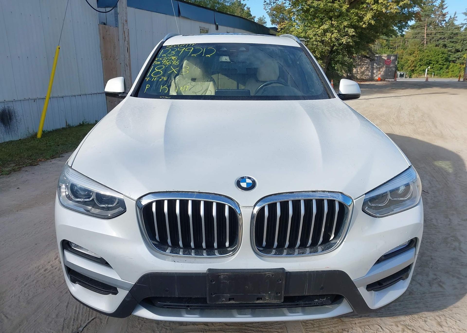 2018 BMW X3 XDRIVE30I