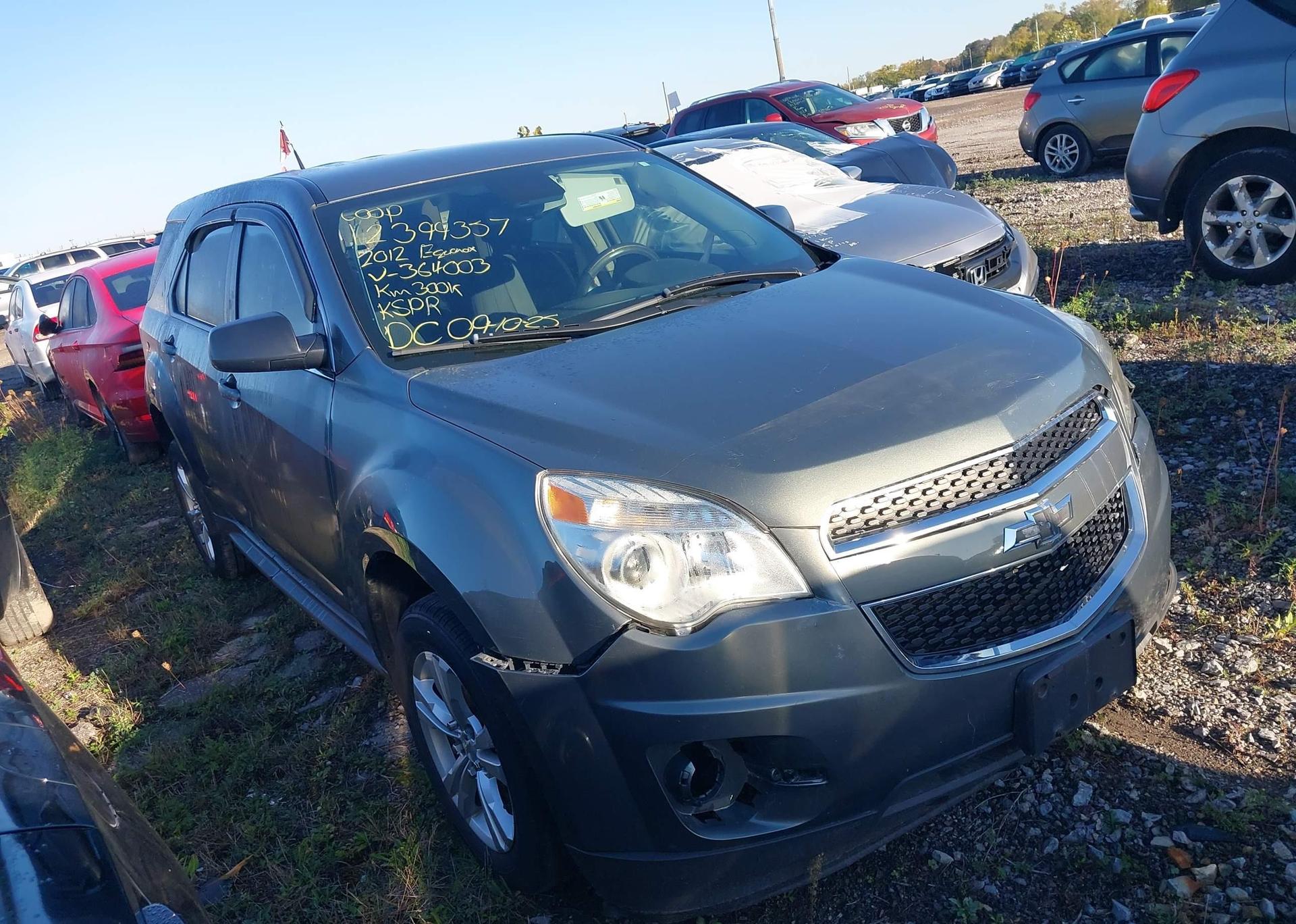 2012 CHEVROLET EQUINOX LS