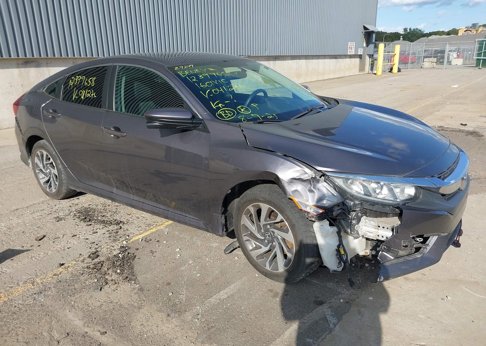 2016 HONDA CIVIC EX