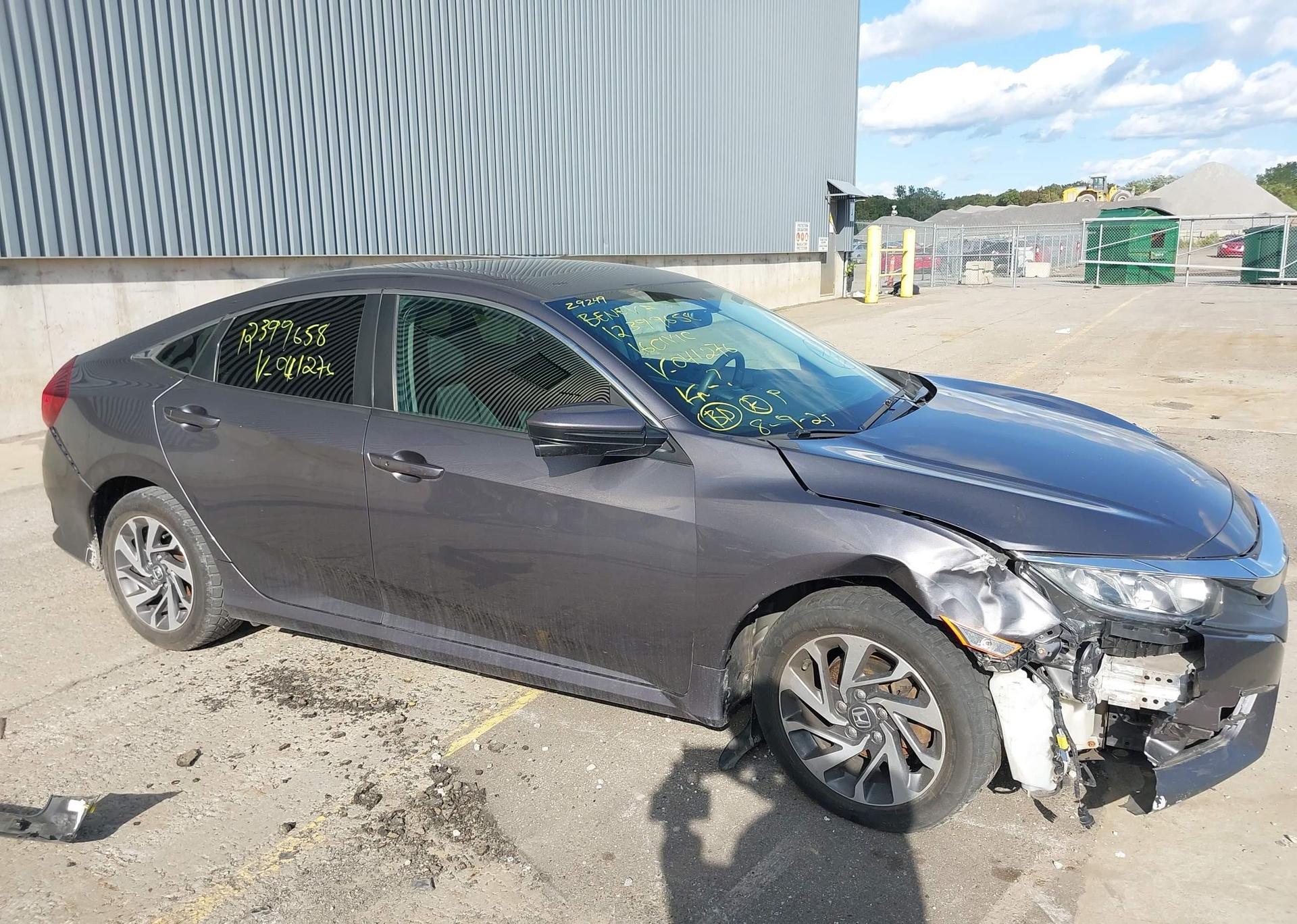 2016 HONDA CIVIC EX