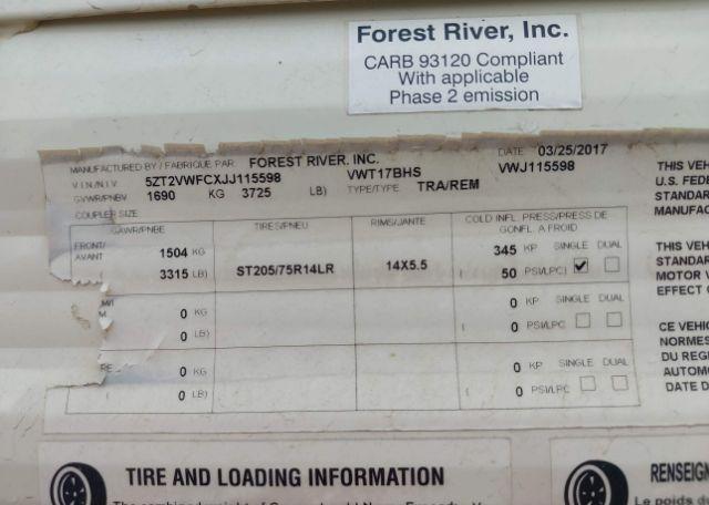 2018 FOREST RIVER VIKING