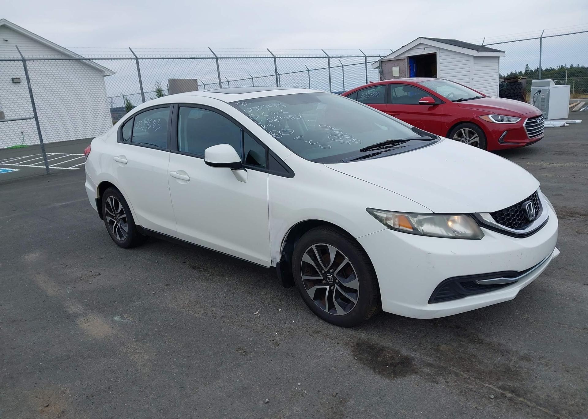 2013 HONDA CIVIC EX 4DR