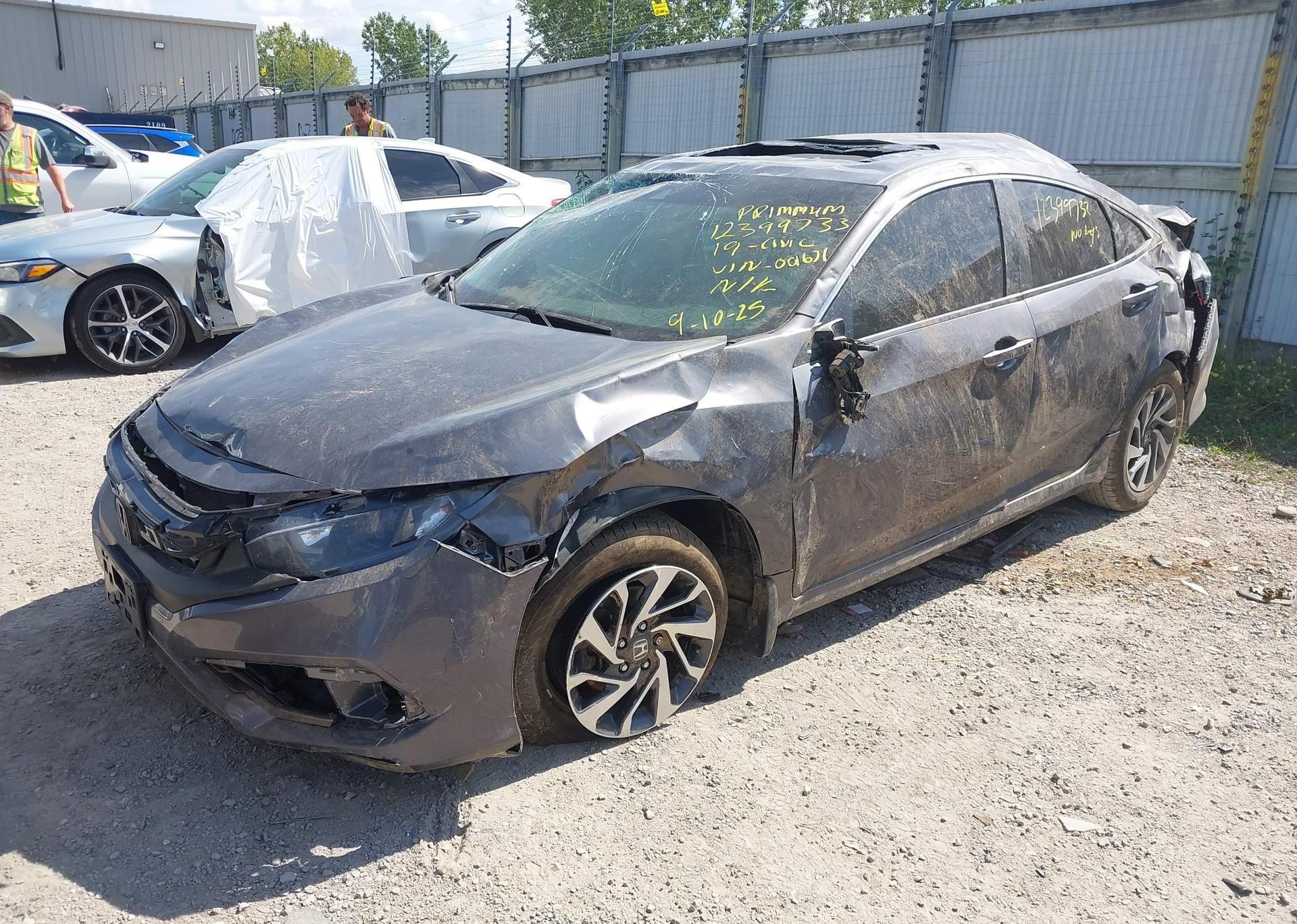 2019 HONDA CIVIC EX 4DR