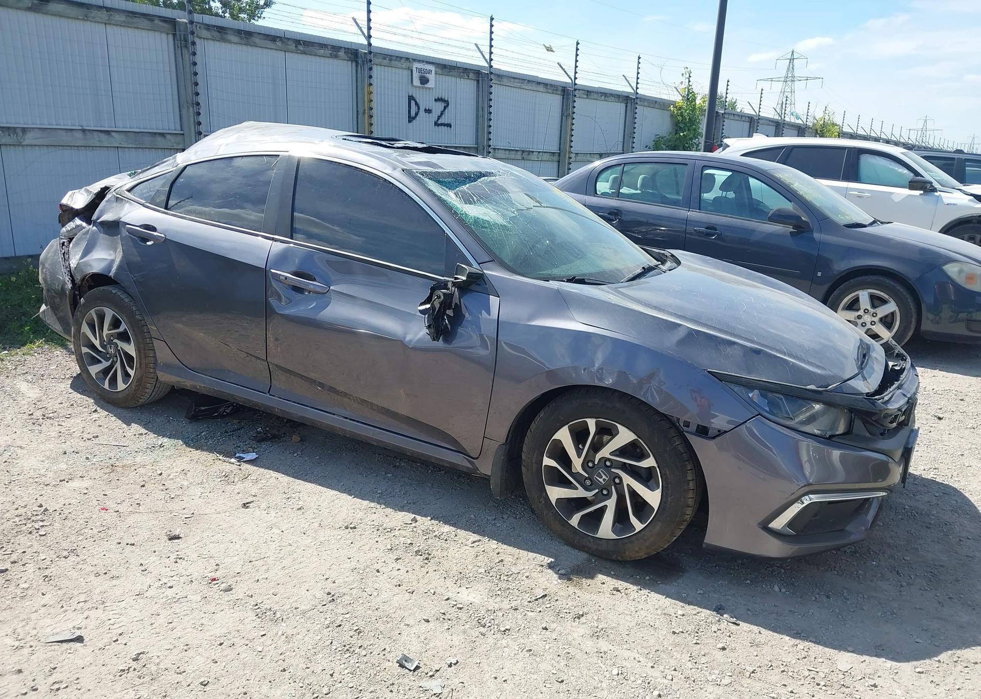 2019 HONDA CIVIC EX 4DR