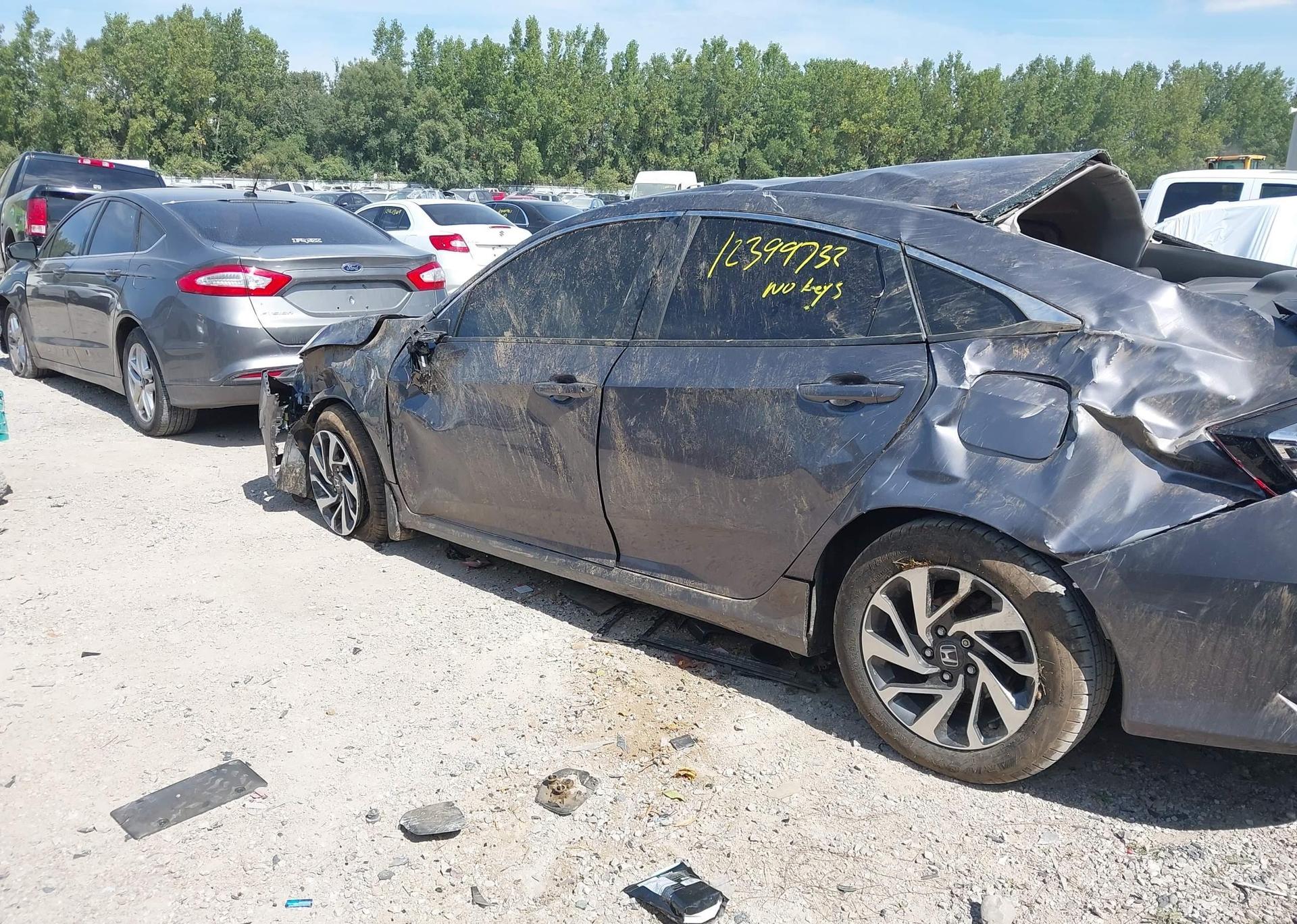 2019 HONDA CIVIC EX 4DR
