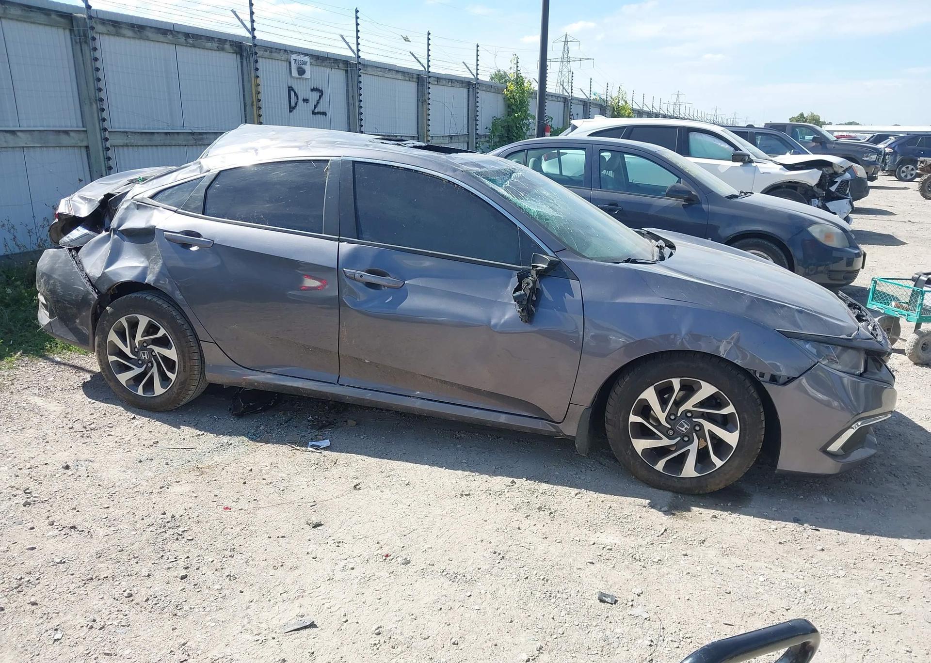 2019 HONDA CIVIC EX 4DR