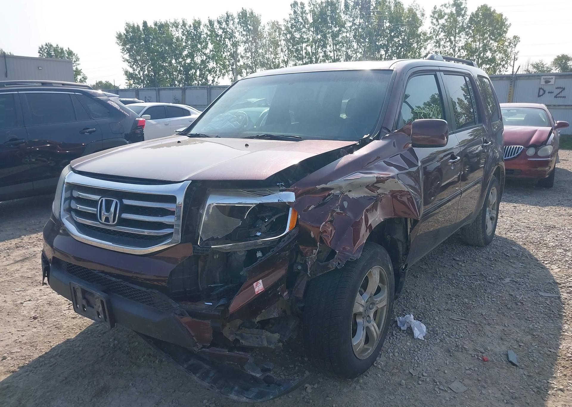 2012 HONDA PILOT EXL