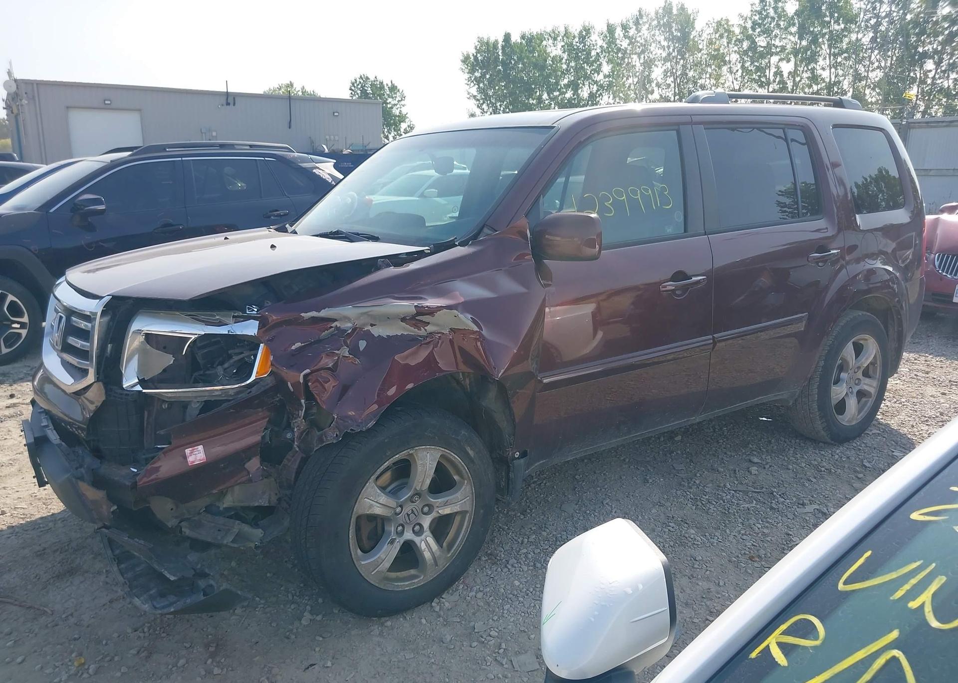 2012 HONDA PILOT EXL