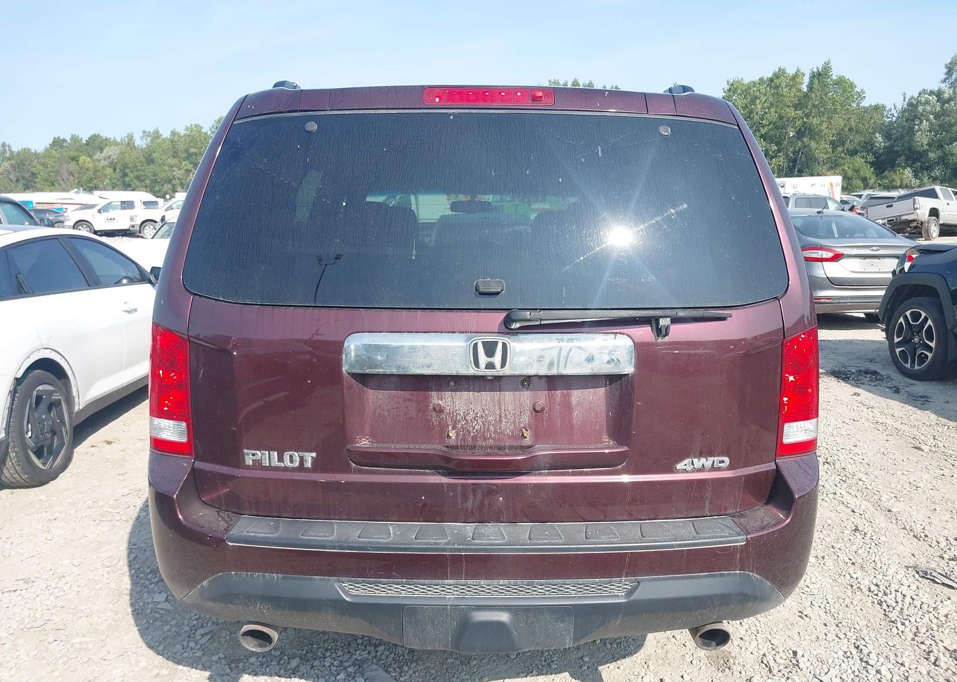 2012 HONDA PILOT EXL