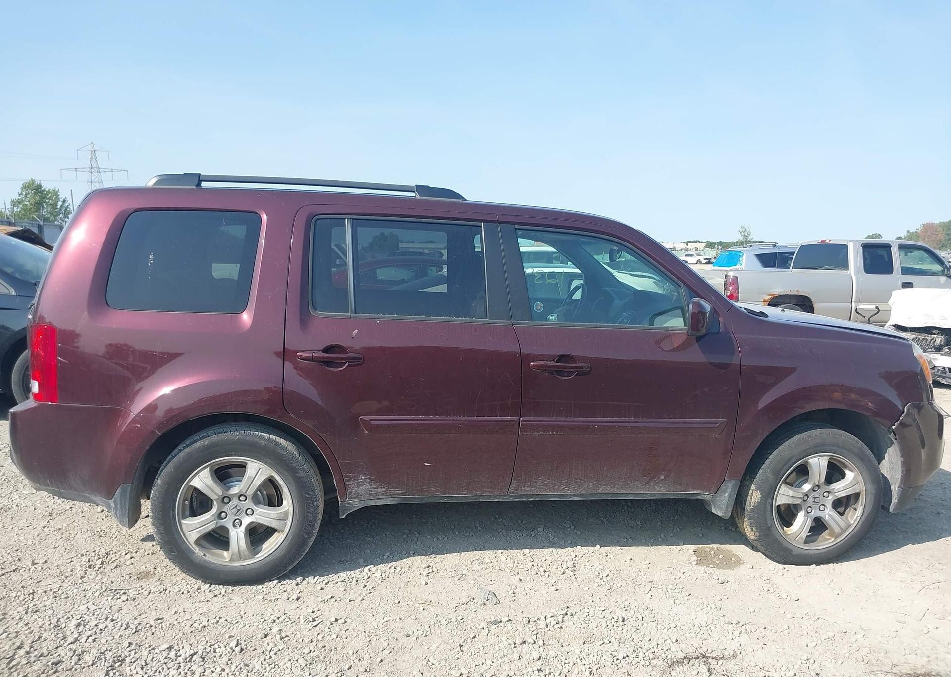 2012 HONDA PILOT EXL