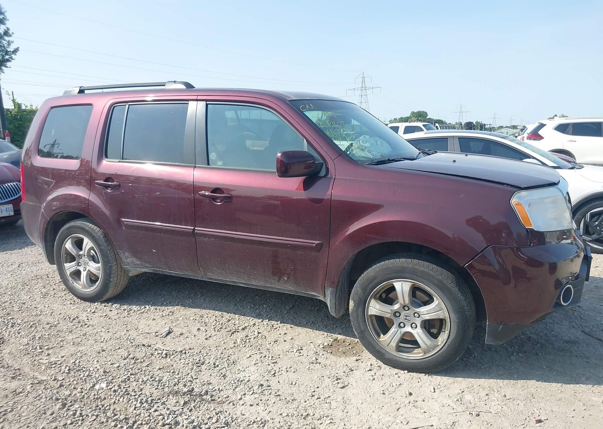 2012 HONDA PILOT EXL