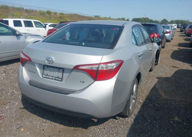 2014 TOYOTA COROLLA