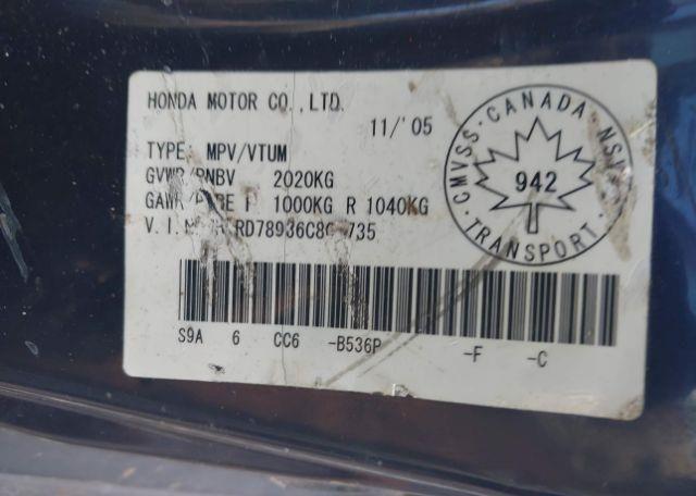 2006 HONDA CR-V EX-L