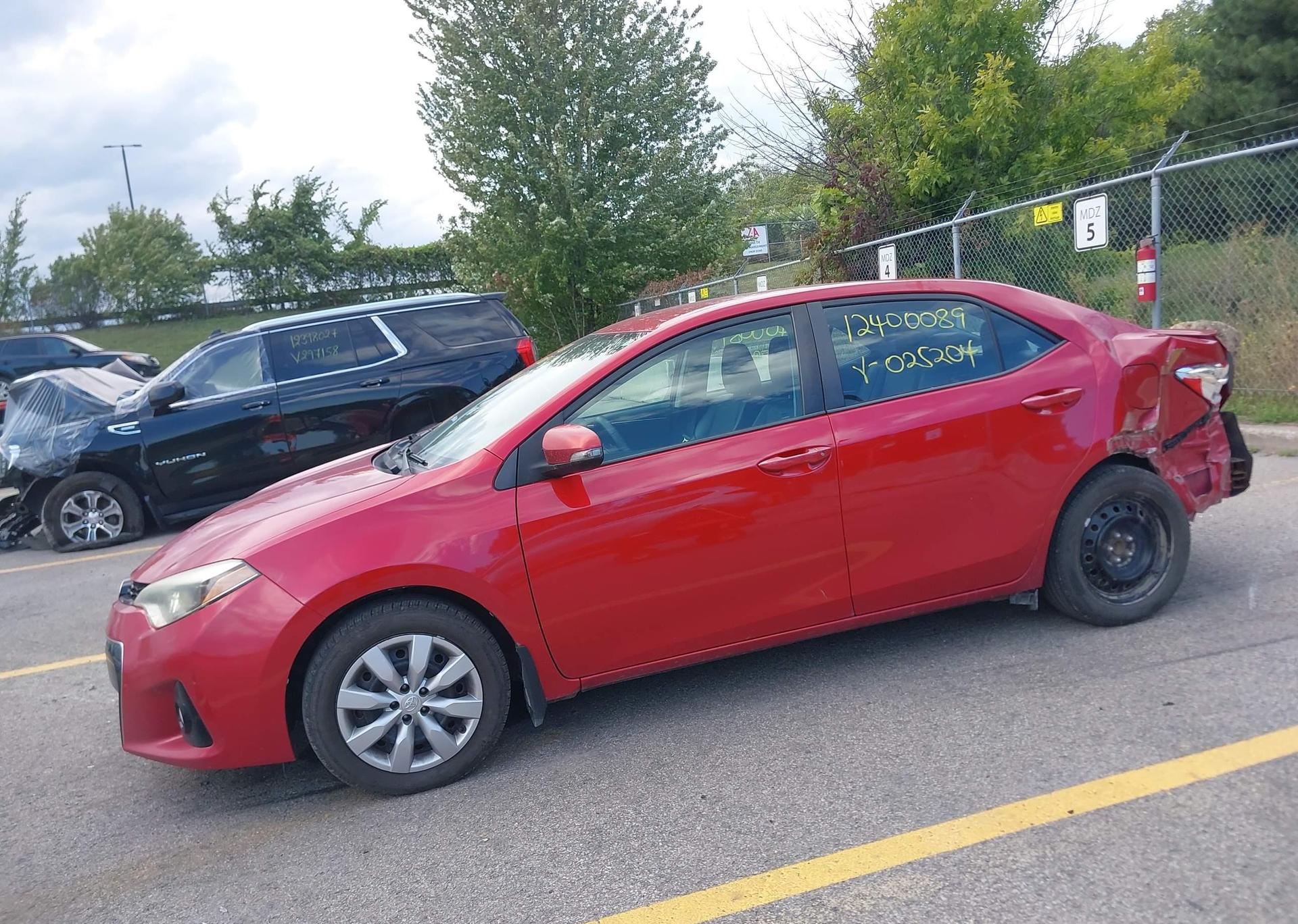 2014 TOYOTA COROLLA S