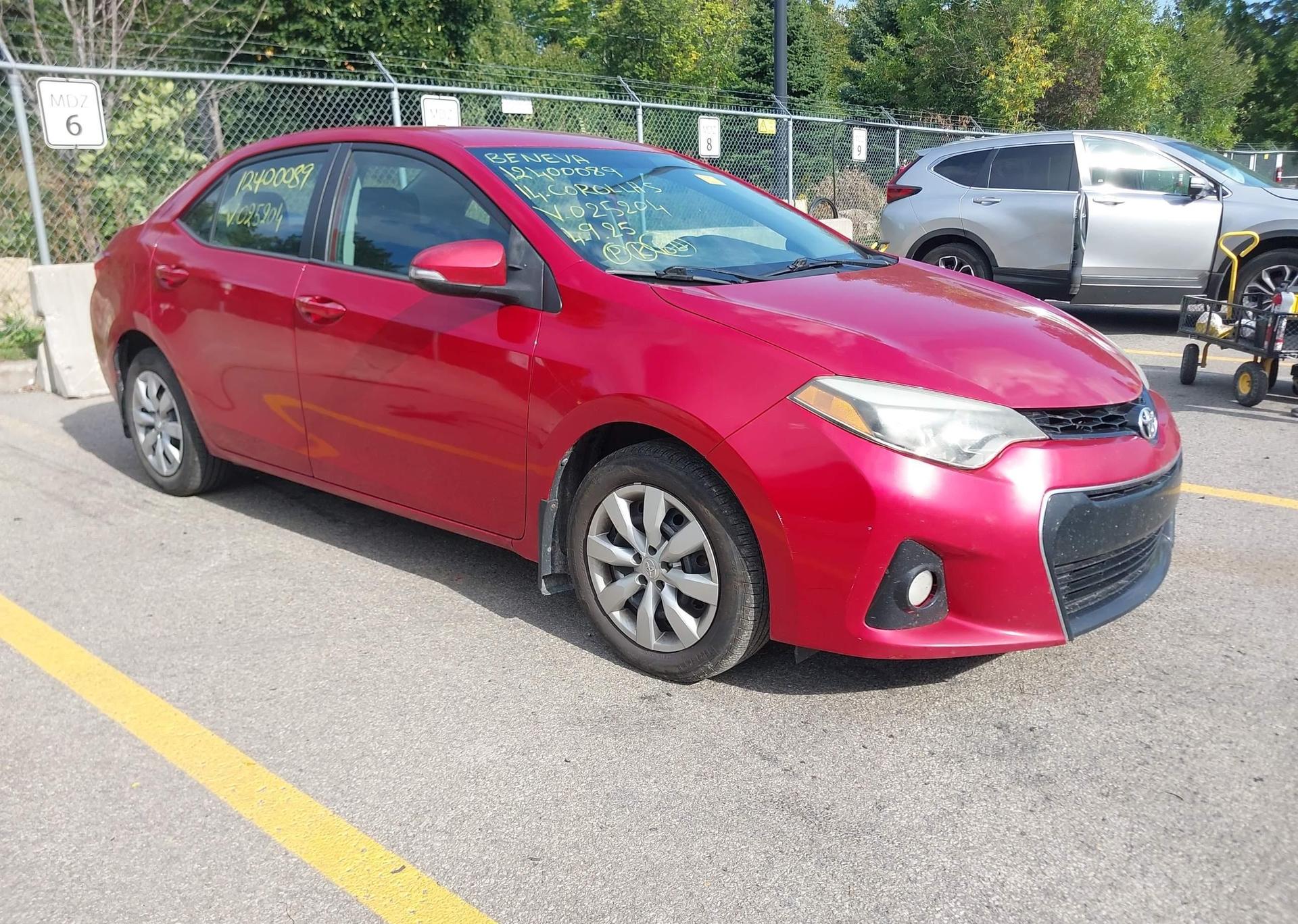 2014 TOYOTA COROLLA S