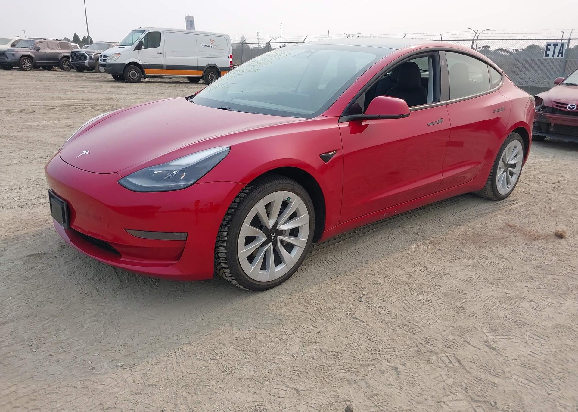 2021 TESLA MODEL 3 STANDARD RANGE
