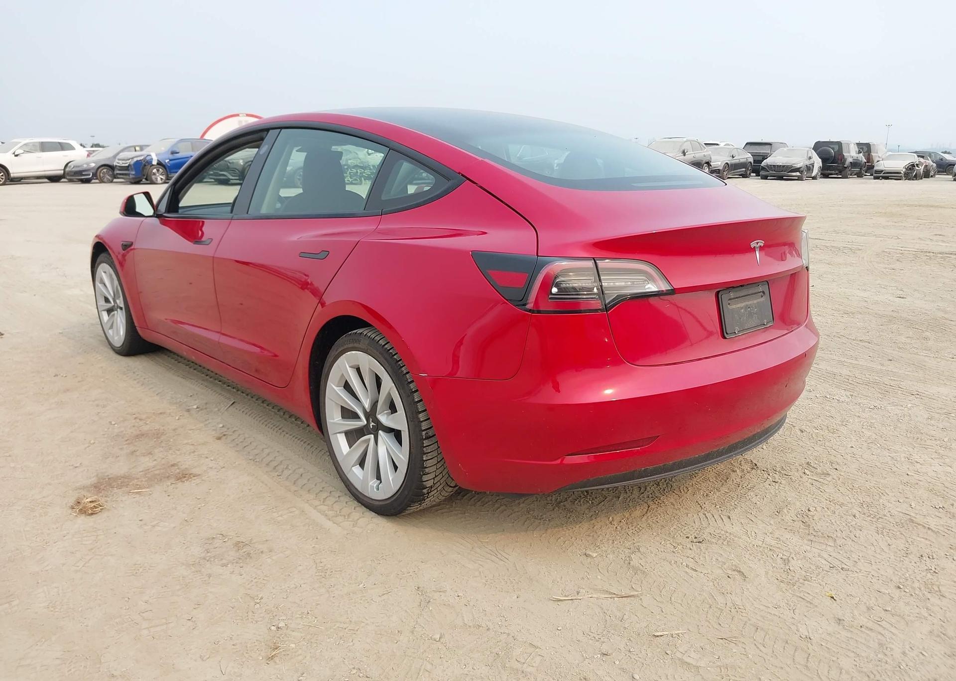 2021 TESLA MODEL 3 STANDARD RANGE
