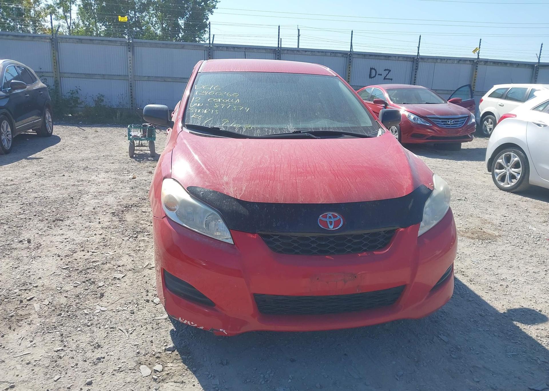 2012 TOYOTA COROLLA MATRIX