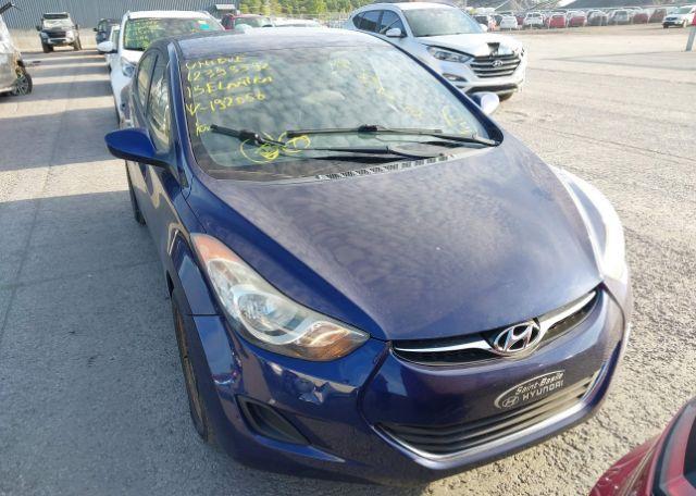 2013 HYUNDAI ELANTRA GL