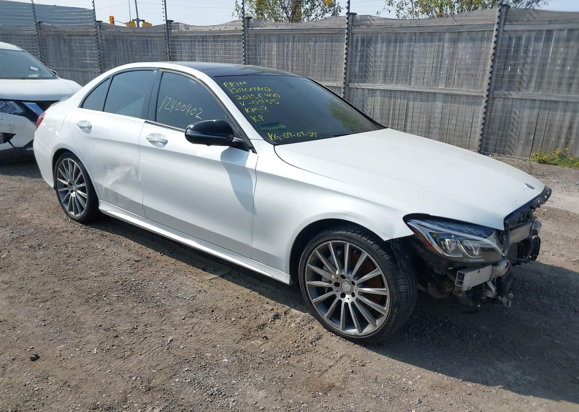 2015 MERCEDES-BENZ C400 4MATIC 4DR