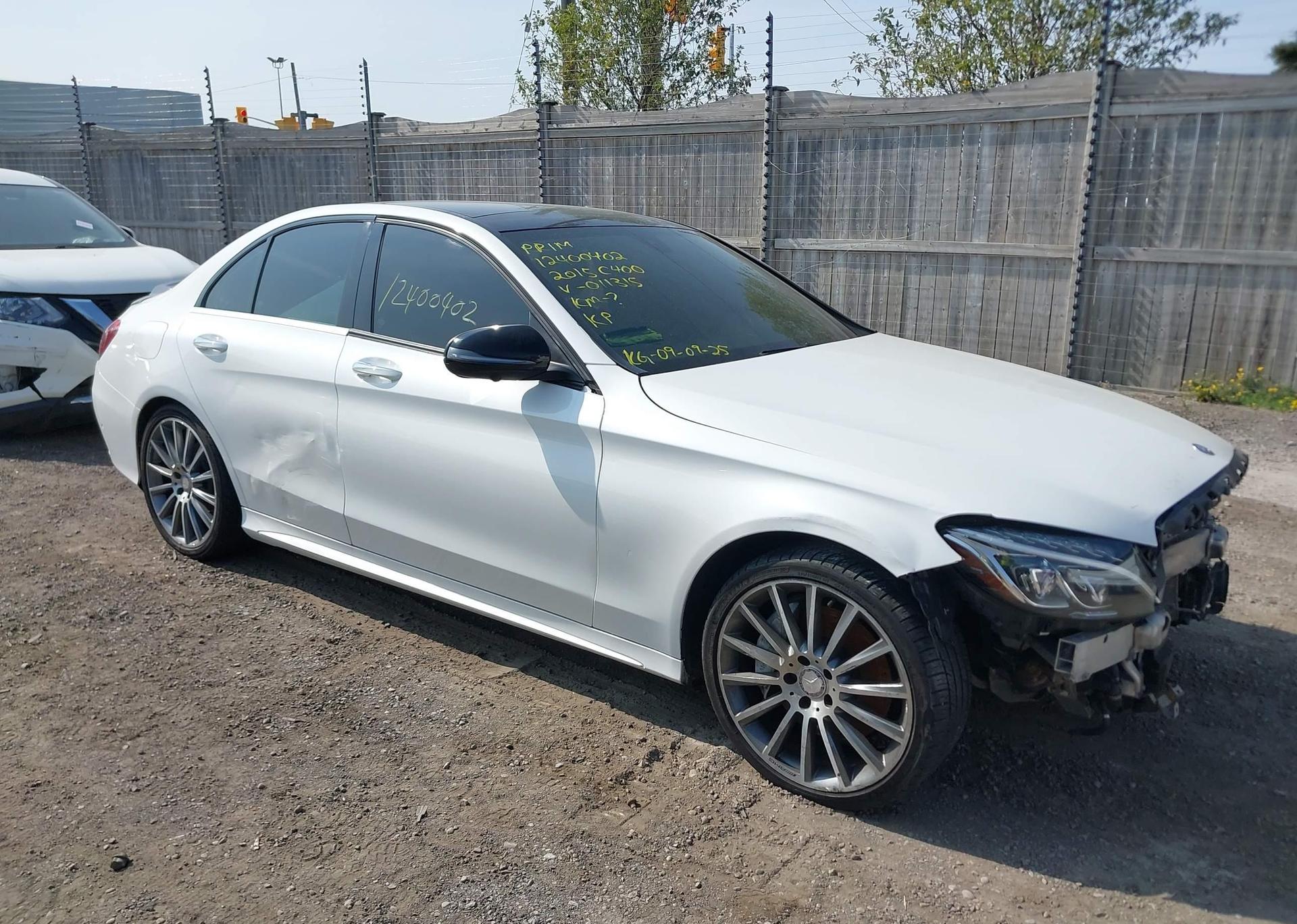 2015 MERCEDES-BENZ C400 4MATIC 4DR
